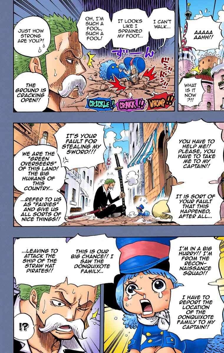 One Piece (Official Colored) Chapter 711 - Page 12
