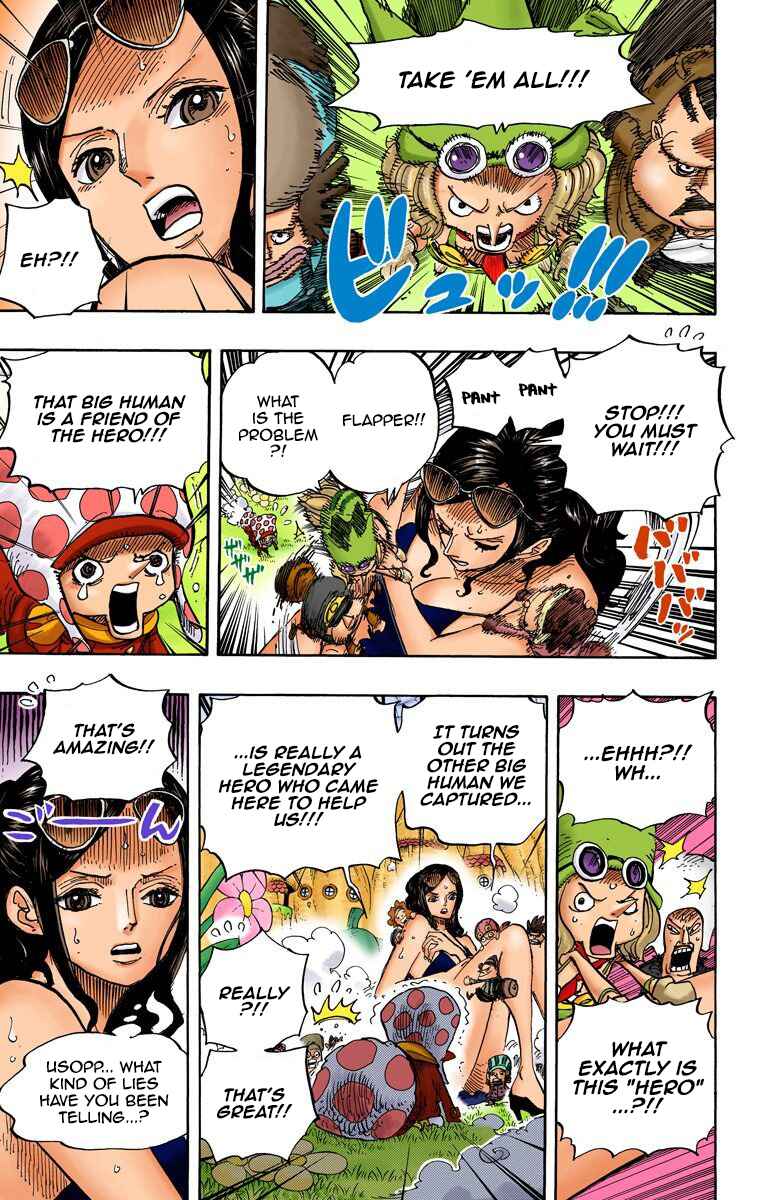 One Piece (Official Colored) Chapter 711 - Page 9