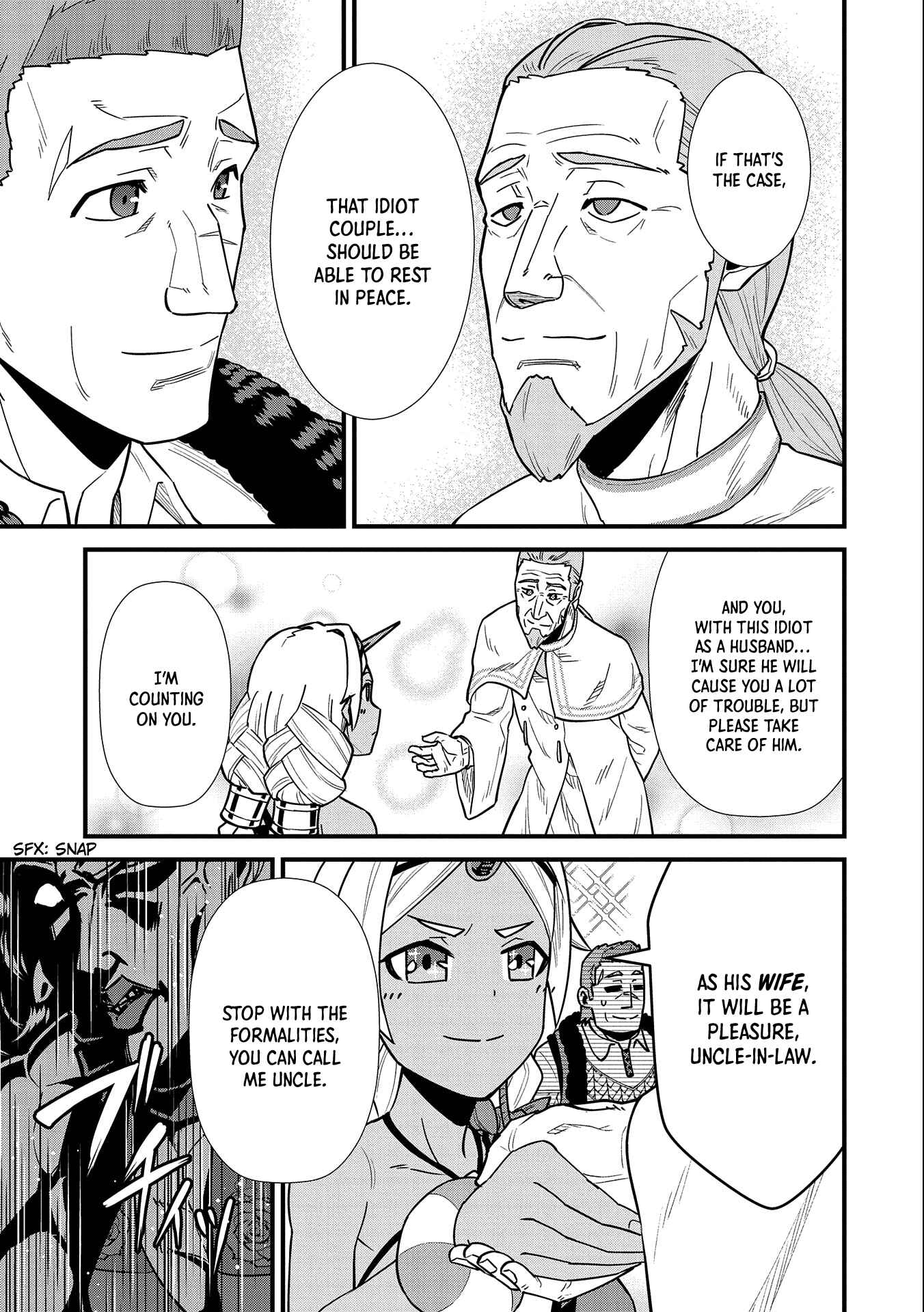 Ryoumin 0-nin Start no Henkyou Ryoushusama ~Ao no Dias to Soukaku no Otome~ Chapter 25 - Page 34