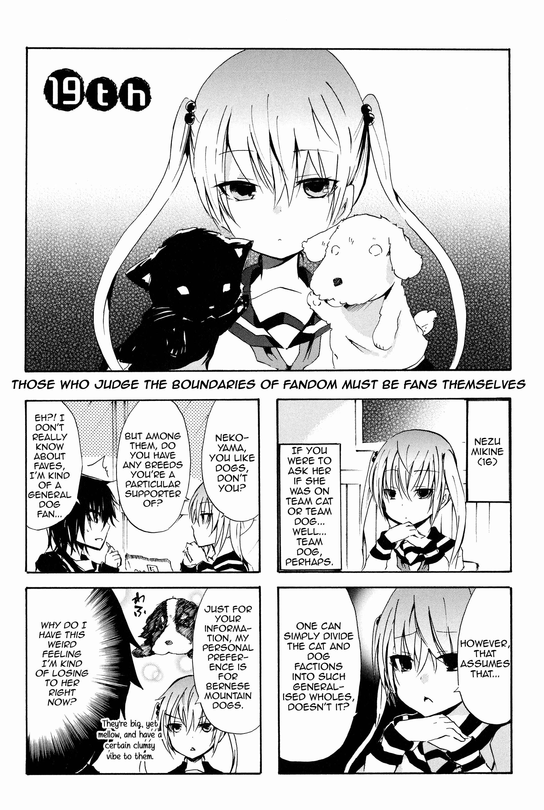 Inugami-san to Nekoyama-san Chapter 19 - Page 1