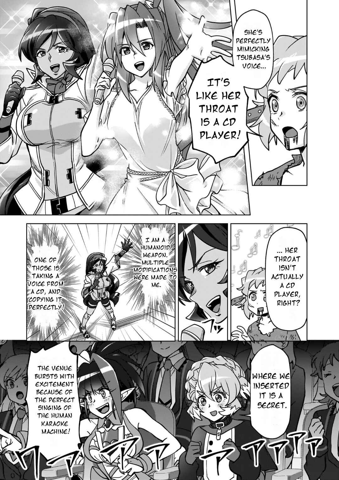 Senki Kanshoku Symphogear ~Shirabemeshi~ Chapter 32.5 - Page 6