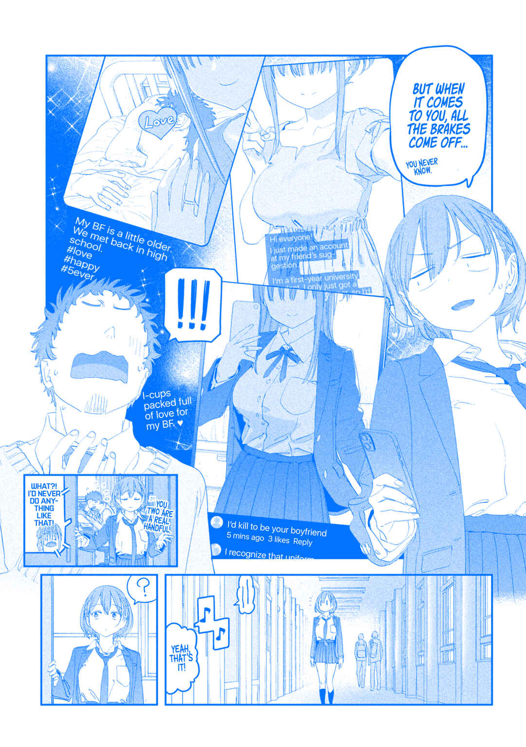 Getsuyoubi no Tawawa (Blue) (Fan Colored) Chapter 106 - Page 4