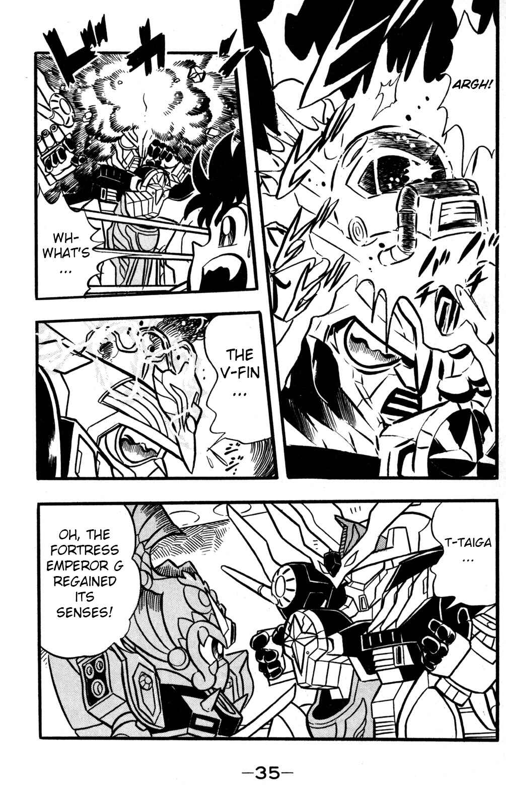 Hyper Warrior Gundam Boy Chapter 45 - Page 34