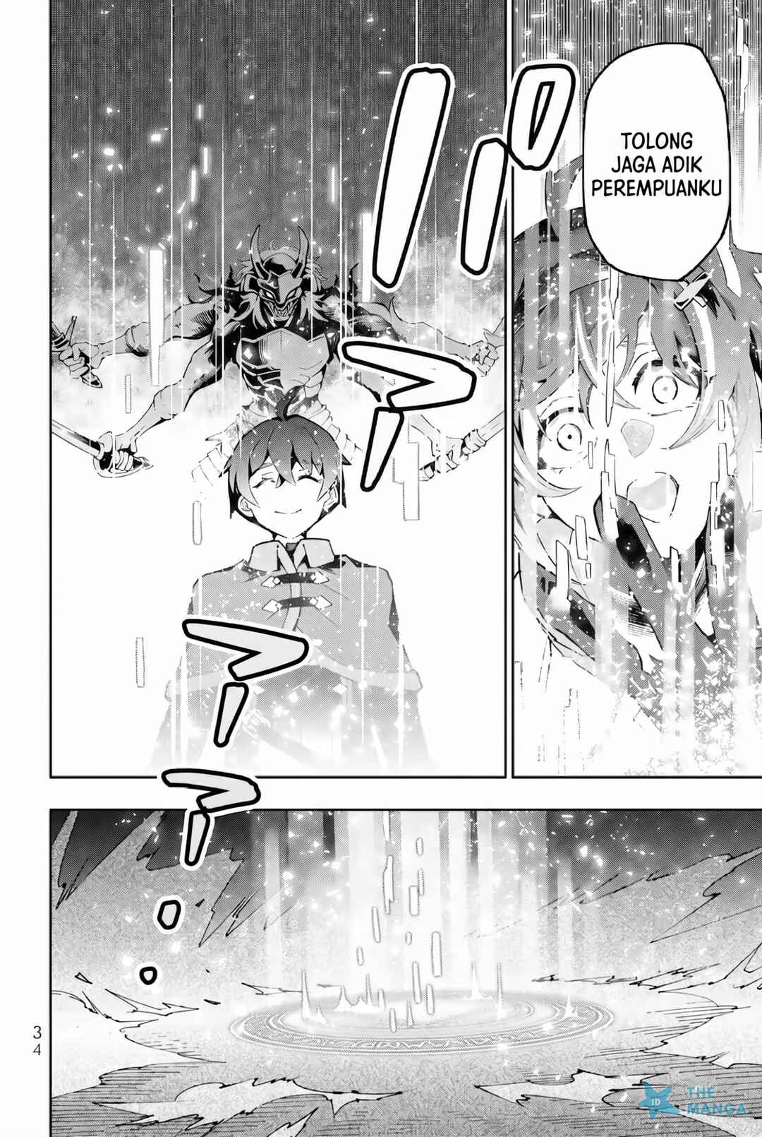 Isekai Kaeri no Kensei wa, Jibun no Jitsuryoku ni Kigatsukanai ~SSS Rank no Kakushi Quest wo Ukete Kaettekitara Level 1 no F-kyuu Tansakusha Ninatta Kedo, Isekai de Kitaeageta Kenjutsu ga Tsuyosugite Oujo ya S-kyuu Eiyuutachi ga Ore wo Hanatte Kuremasen~ Chapter 1 - Page 35
