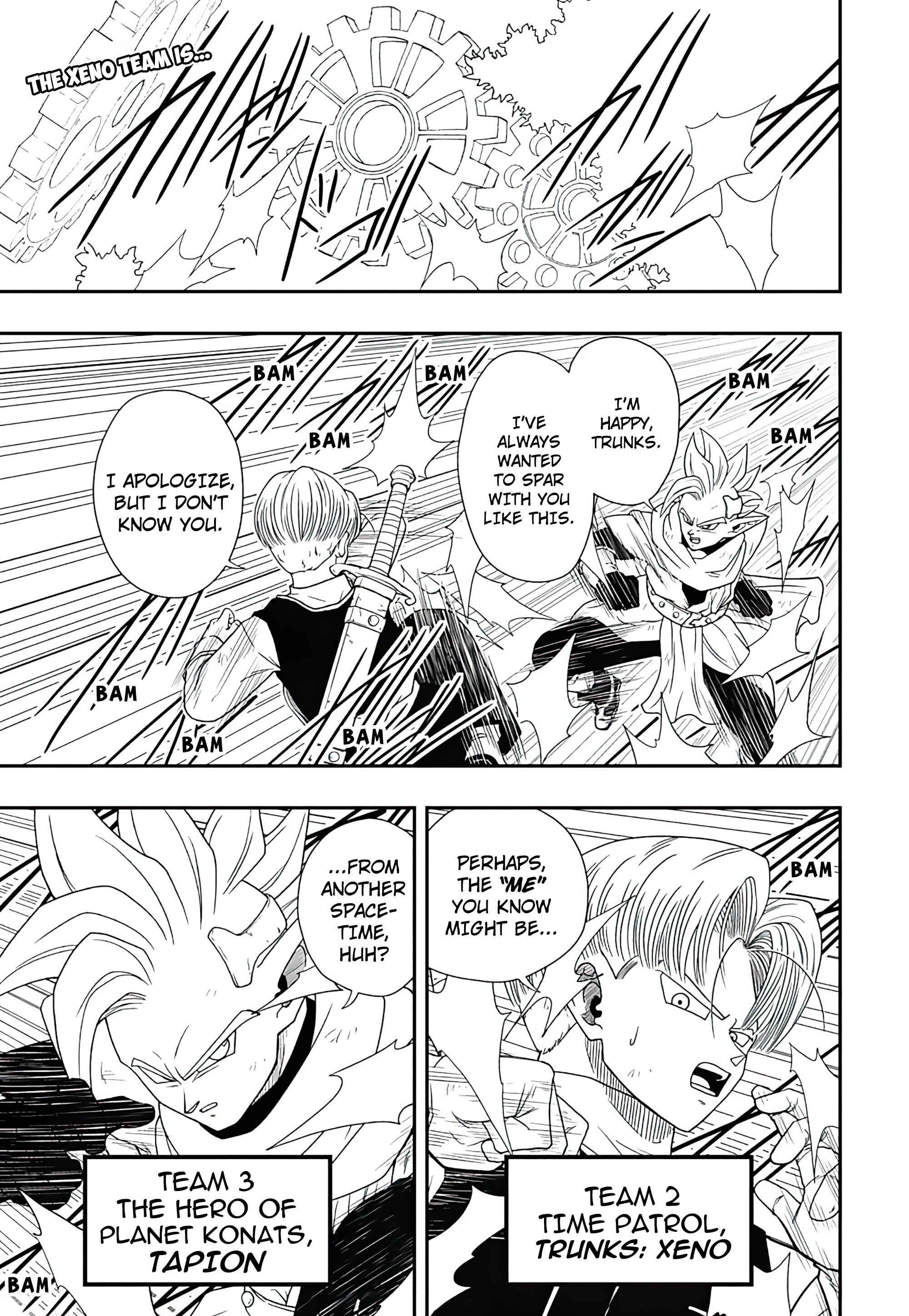 Super Dragon Ball Heroes: Ultra God Mission!!!! Chapter 3 - Page 3