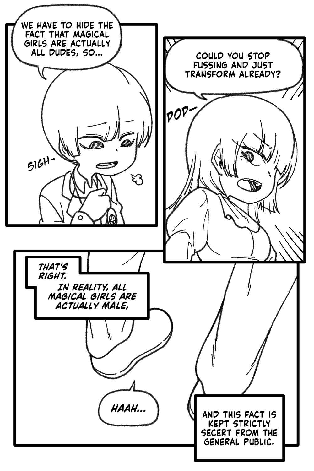Kkum eseo bon Mabop-sonyeo? Chapter 1 - Page 3