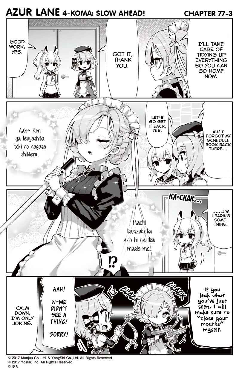 Azur Lane: Bisoku Zensin! Chapter 77 - Page 3