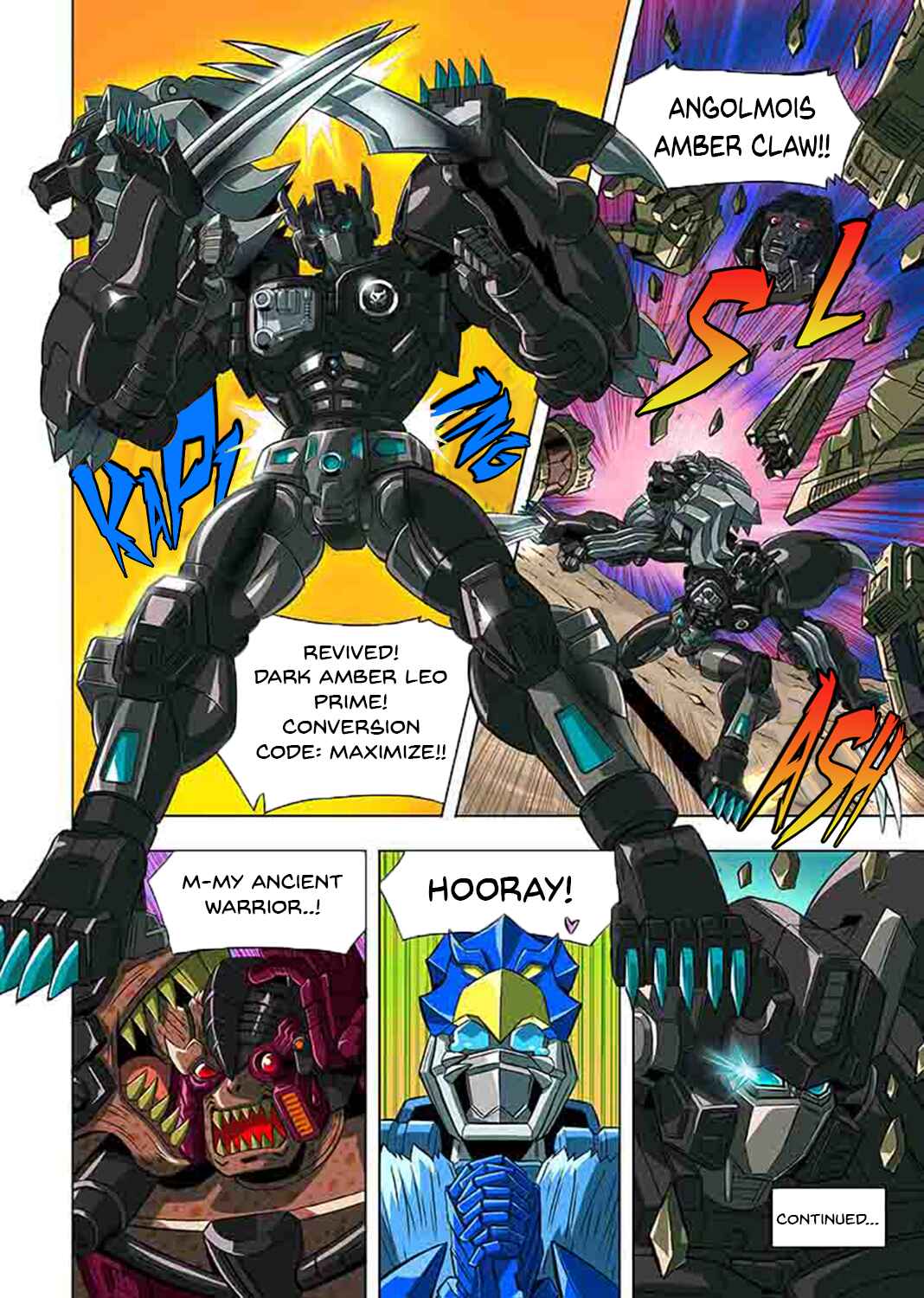 Transformers New Legends Chapter Dark Amber Leo Prime - Page 13