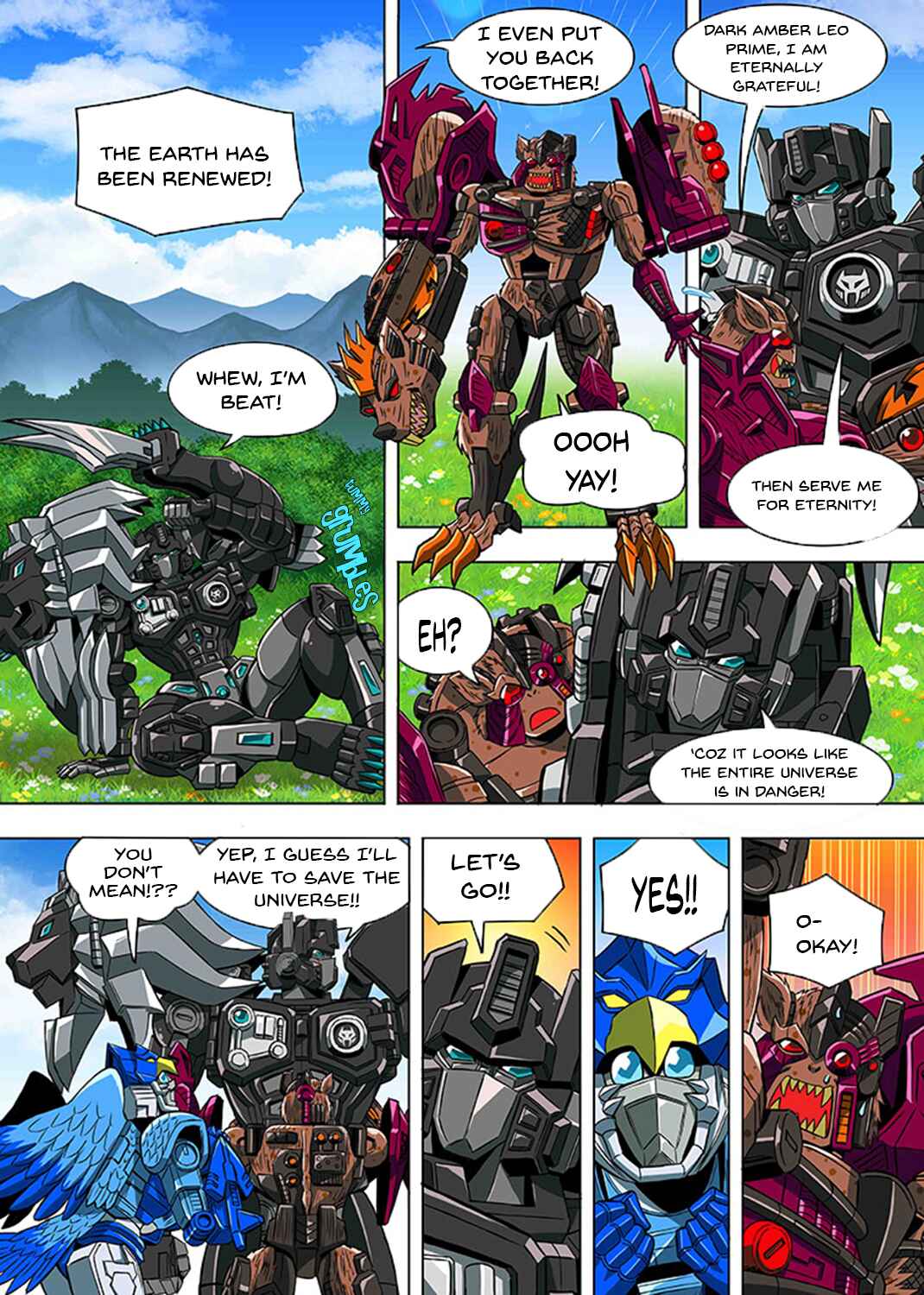 Transformers New Legends Chapter Dark Amber Leo Prime - Page 20