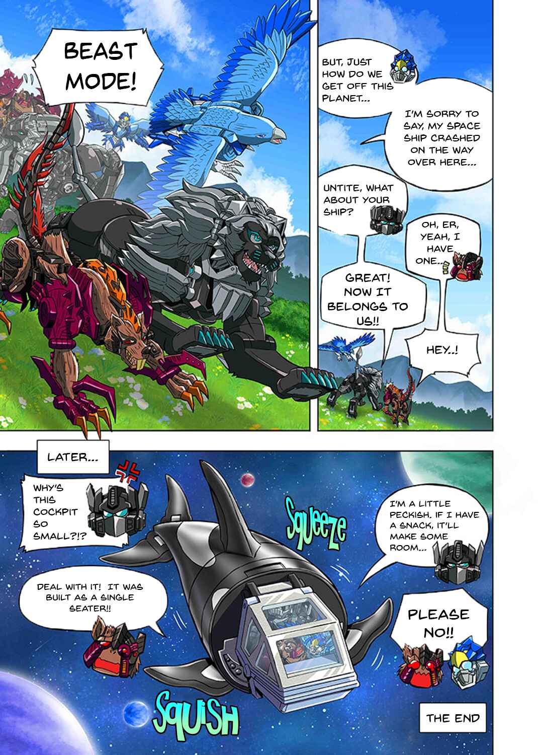 Transformers New Legends Chapter Dark Amber Leo Prime - Page 21