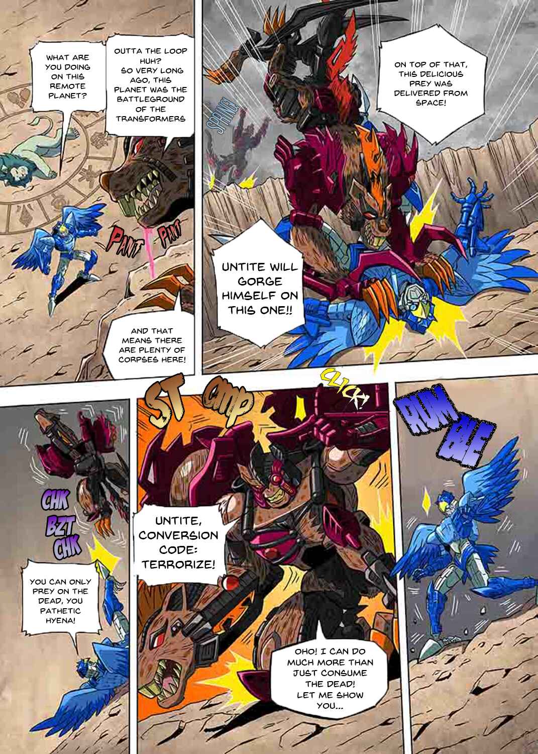 Transformers New Legends Chapter Dark Amber Leo Prime - Page 4
