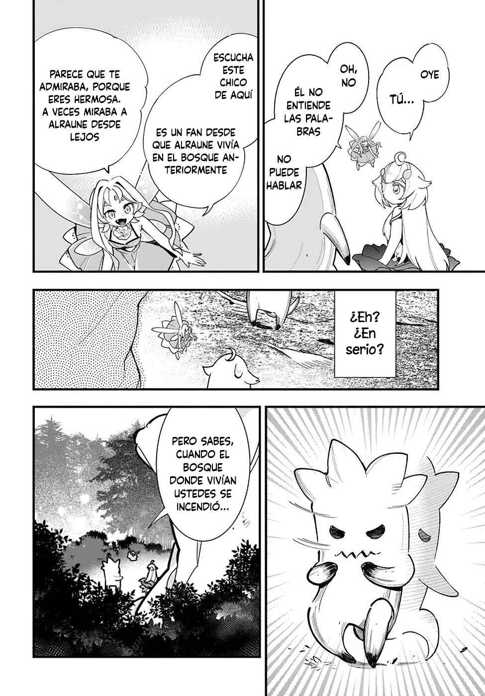 Shokubutsu Monster Musume Nikki: Seijo datta Watashi ga Uragirareta Hate ni Alraune ni Tensei Shite Shimatta node, kore kara wa Kougousei o Shinagara Shizuka ni Shokubutsu Life o Sugoshimasu Chapter 19 - Page 12