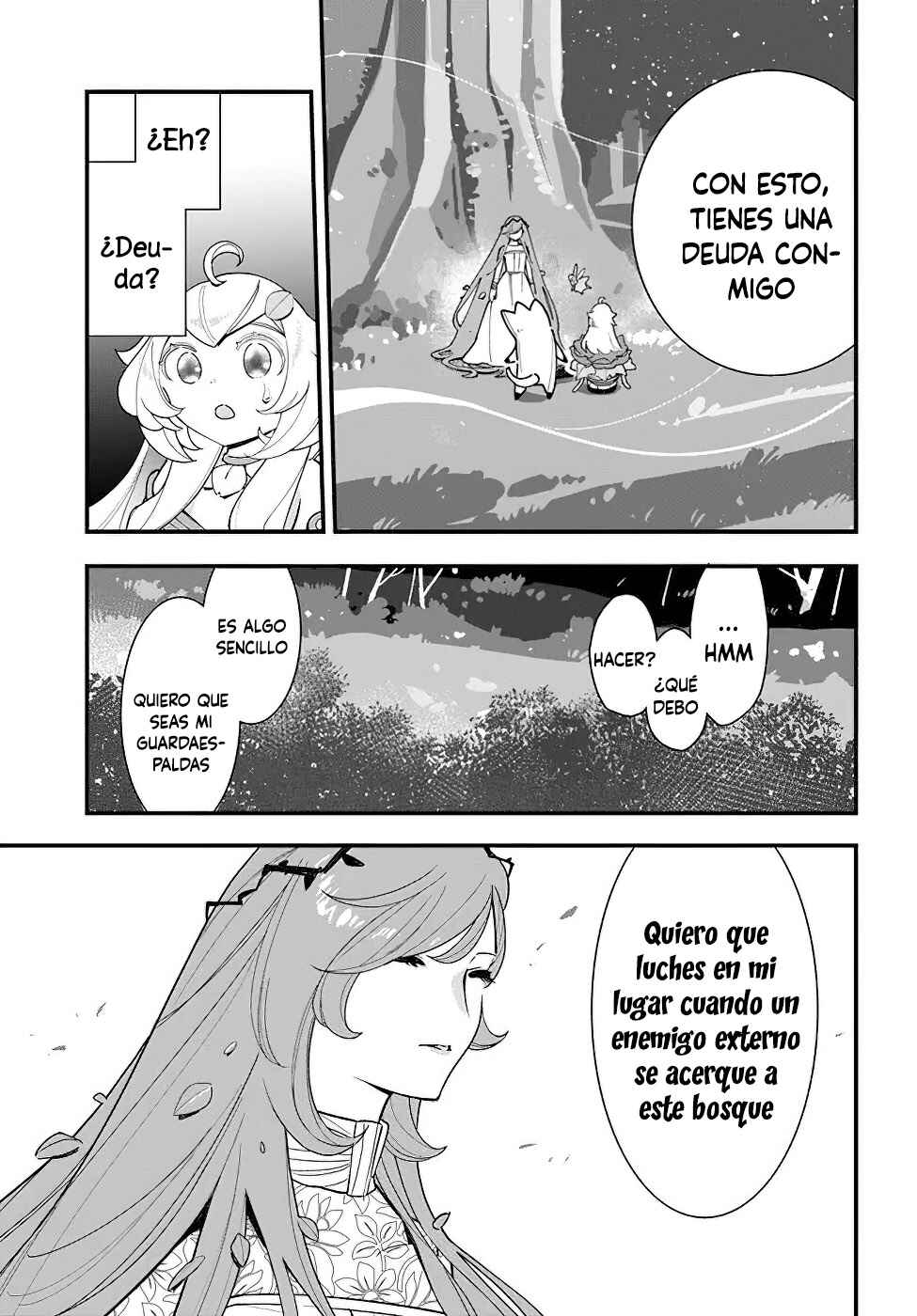 Shokubutsu Monster Musume Nikki: Seijo datta Watashi ga Uragirareta Hate ni Alraune ni Tensei Shite Shimatta node, kore kara wa Kougousei o Shinagara Shizuka ni Shokubutsu Life o Sugoshimasu Chapter 19 - Page 28