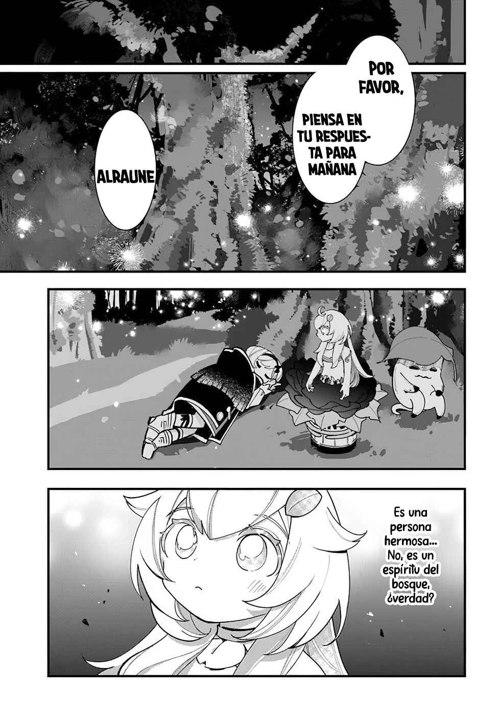 Shokubutsu Monster Musume Nikki: Seijo datta Watashi ga Uragirareta Hate ni Alraune ni Tensei Shite Shimatta node, kore kara wa Kougousei o Shinagara Shizuka ni Shokubutsu Life o Sugoshimasu Chapter 19 - Page 30