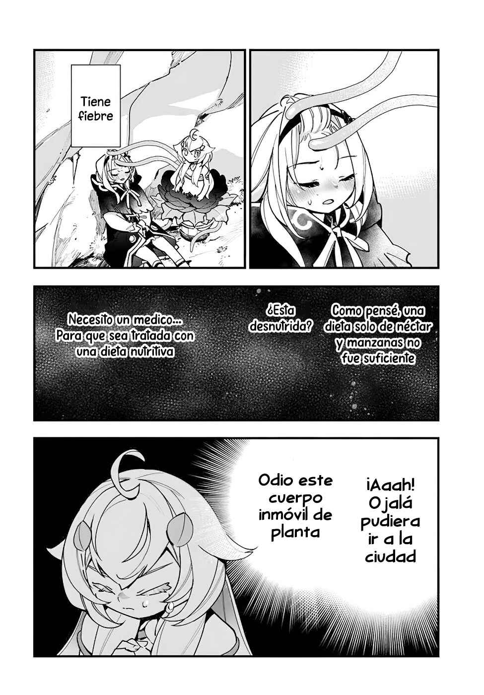 Shokubutsu Monster Musume Nikki: Seijo datta Watashi ga Uragirareta Hate ni Alraune ni Tensei Shite Shimatta node, kore kara wa Kougousei o Shinagara Shizuka ni Shokubutsu Life o Sugoshimasu Chapter 19 - Page 4