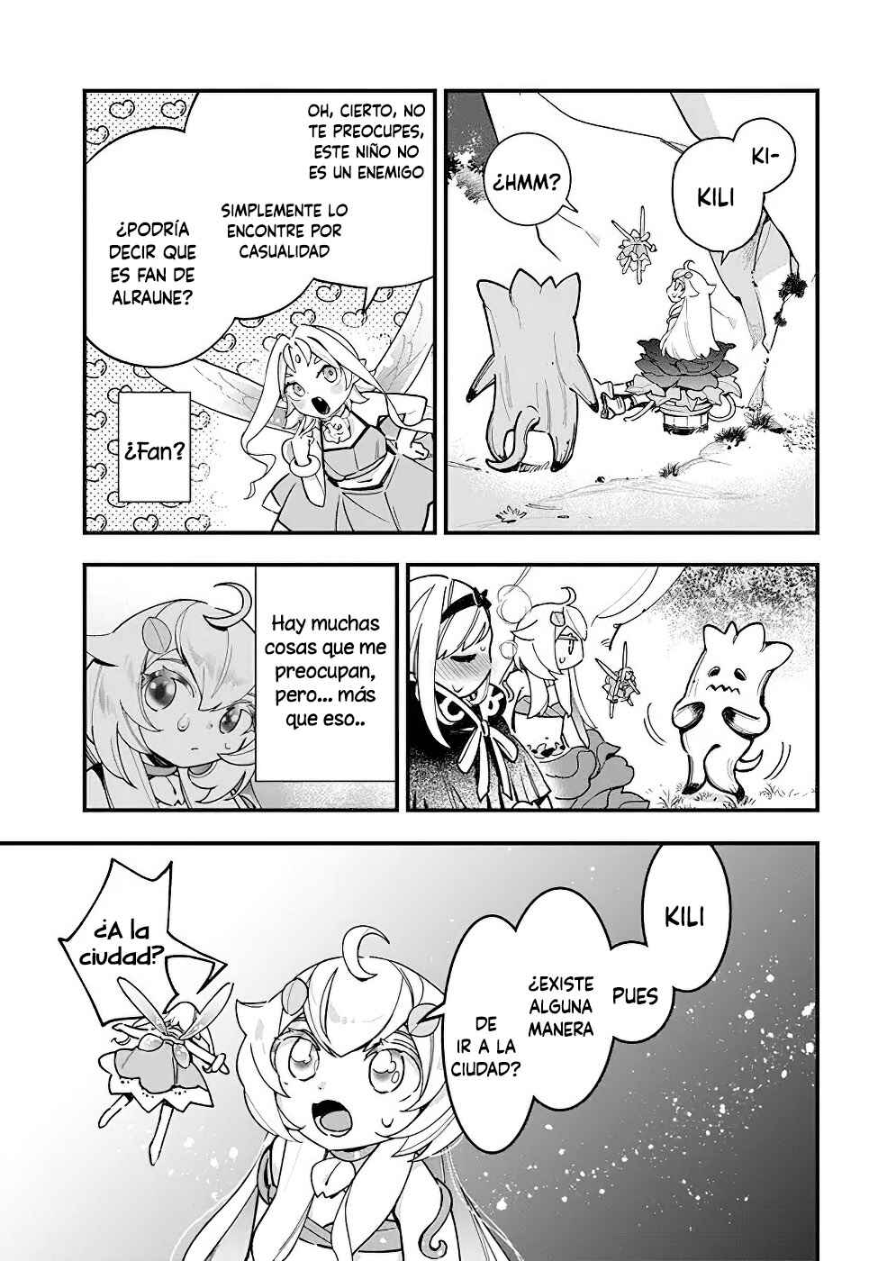 Shokubutsu Monster Musume Nikki: Seijo datta Watashi ga Uragirareta Hate ni Alraune ni Tensei Shite Shimatta node, kore kara wa Kougousei o Shinagara Shizuka ni Shokubutsu Life o Sugoshimasu Chapter 19 - Page 9