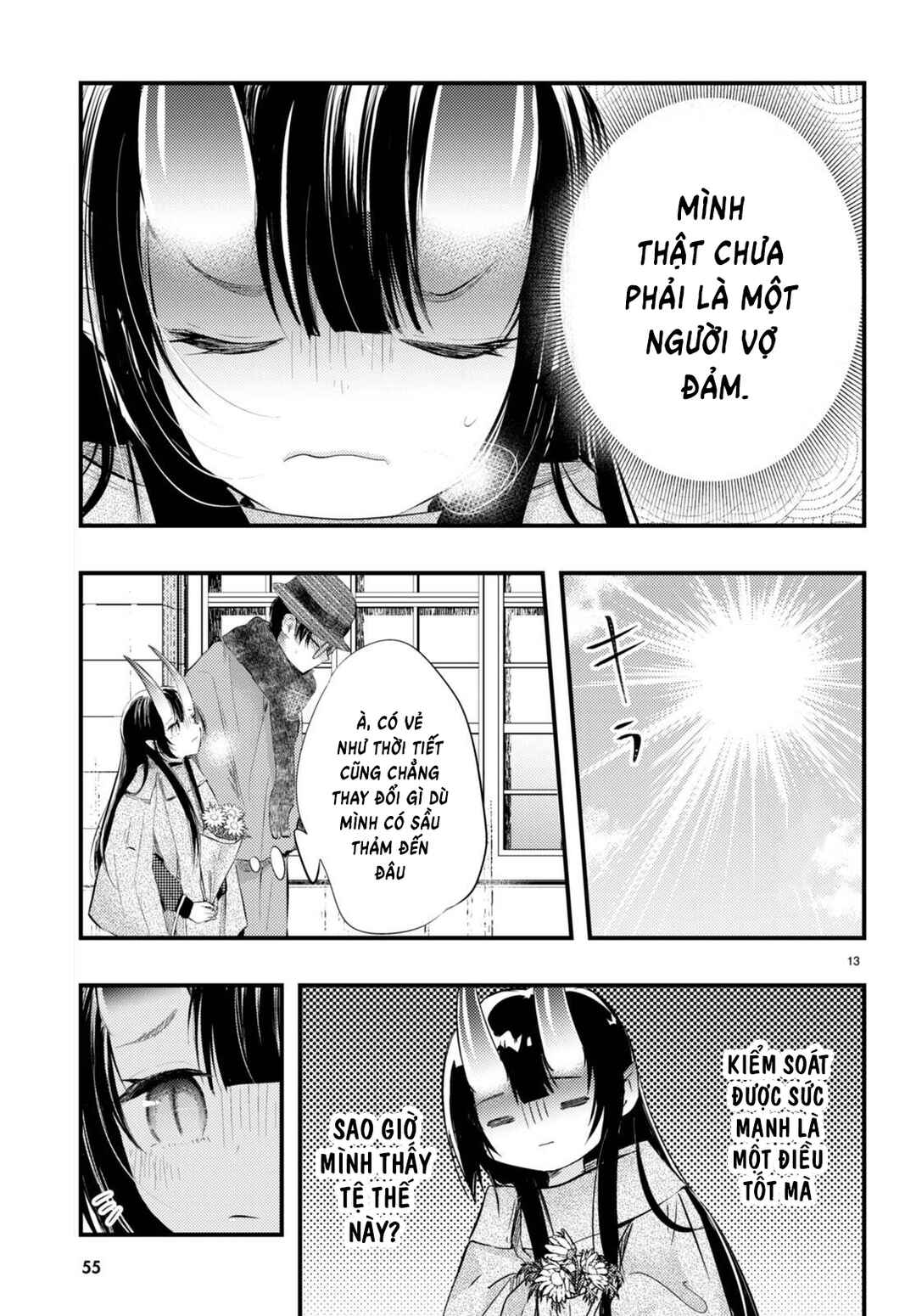 Tsuma no Kigen de Tenkou ga Kawaru Hanashi Chapter 10 - Page 13