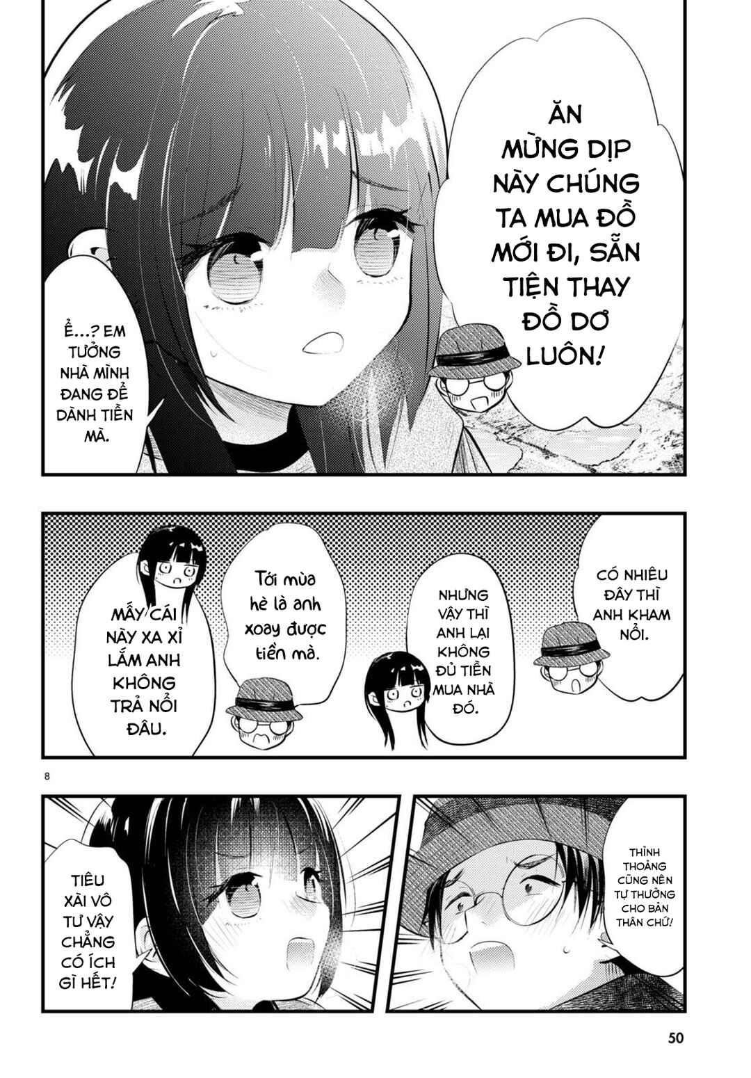 Tsuma no Kigen de Tenkou ga Kawaru Hanashi Chapter 10 - Page 8