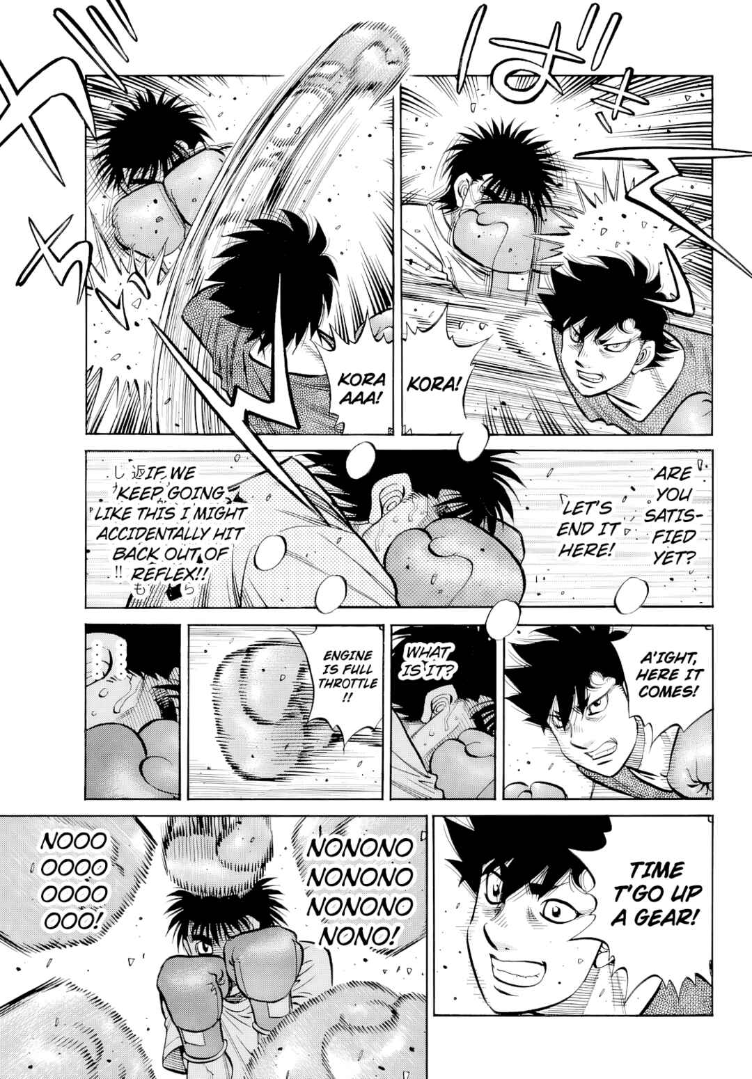 Hajime no Ippo Chapter 1490 - Page 4