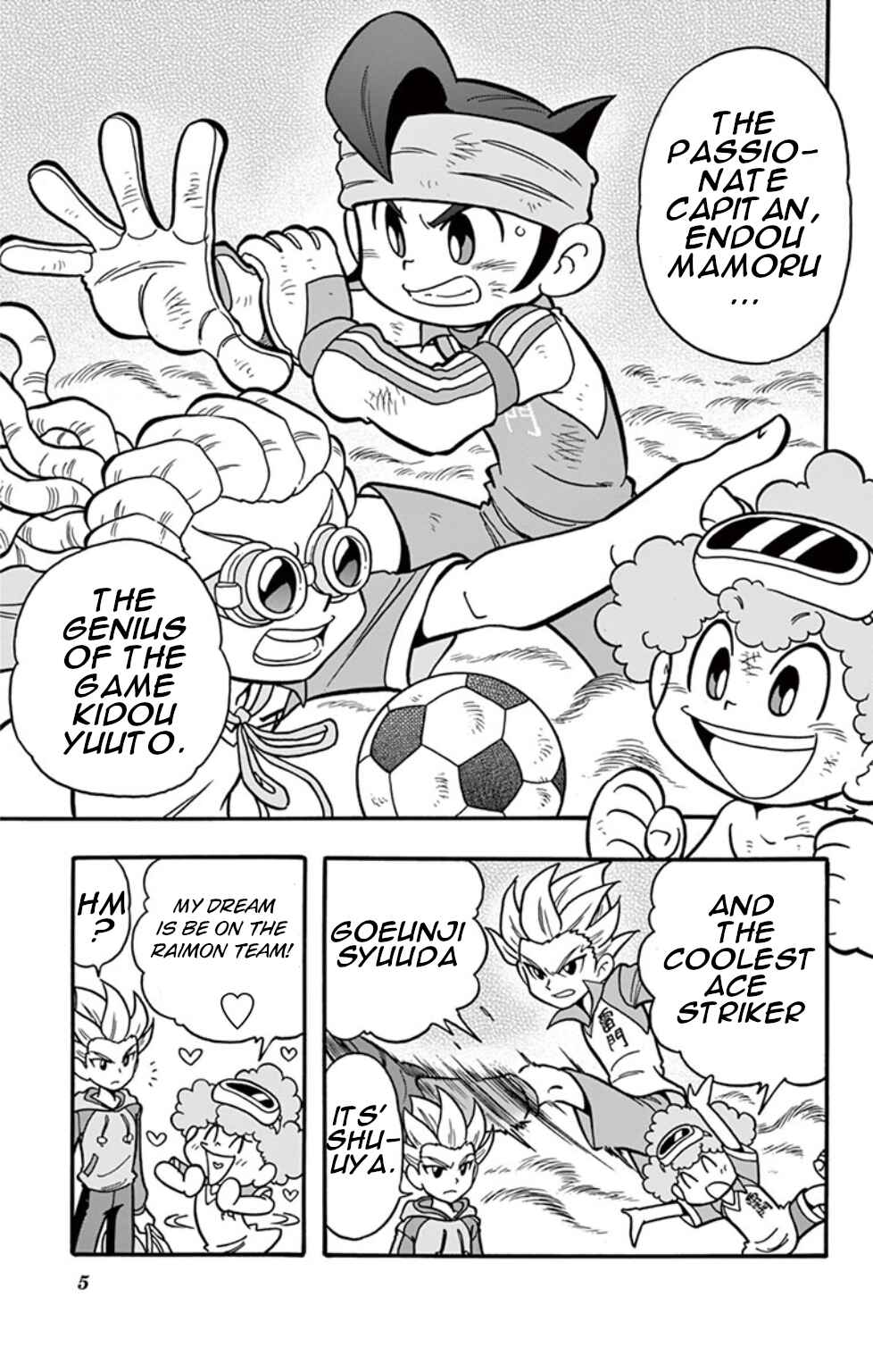 Inazuma Eleven: Baku Gaidenshuu Chapter 1 - Page 6