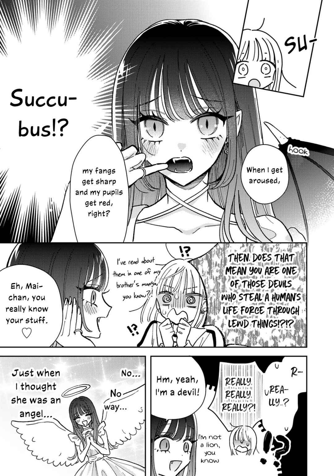 Akumade Amai Watashi no Kanojo Chapter 1 - Page 34