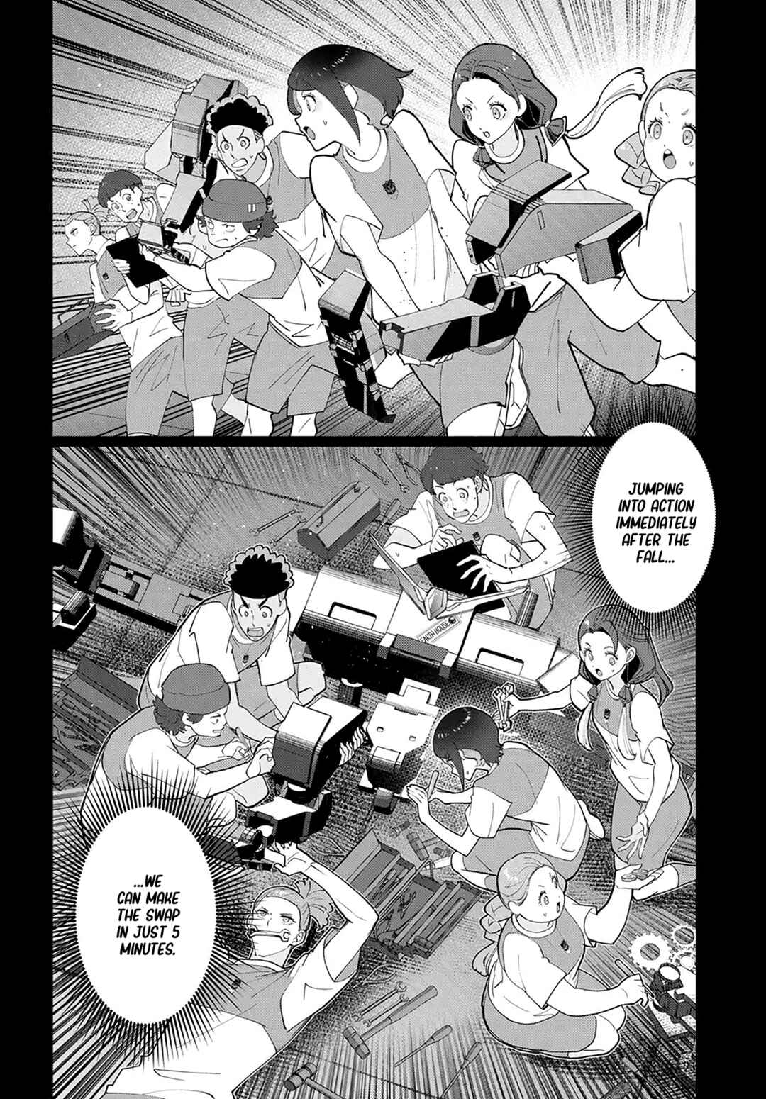 Kidou Senshi Gundam: Suisei no Majo - Seishun Frontier Chapter 5.4 - Page 5
