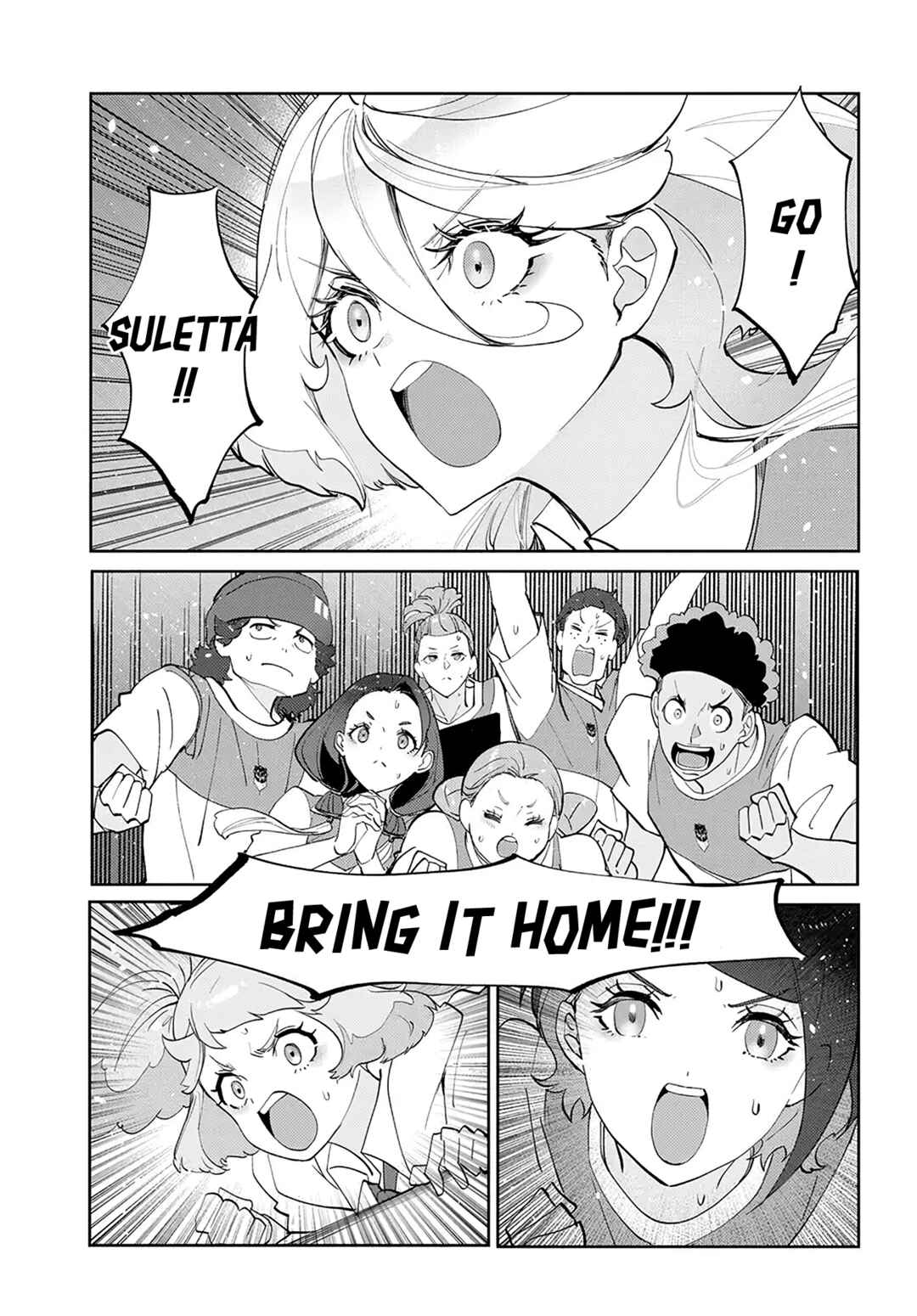 Kidou Senshi Gundam: Suisei no Majo - Seishun Frontier Chapter 5.4 - Page 8