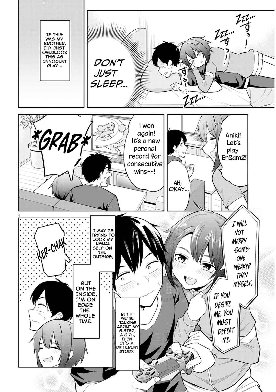 Jitsu wa Imouto deshita. ~Saikin Dekita Giri no Otouto no Kyorikan ga Yatara Chikai Wake~ Chapter 6 - Page 4