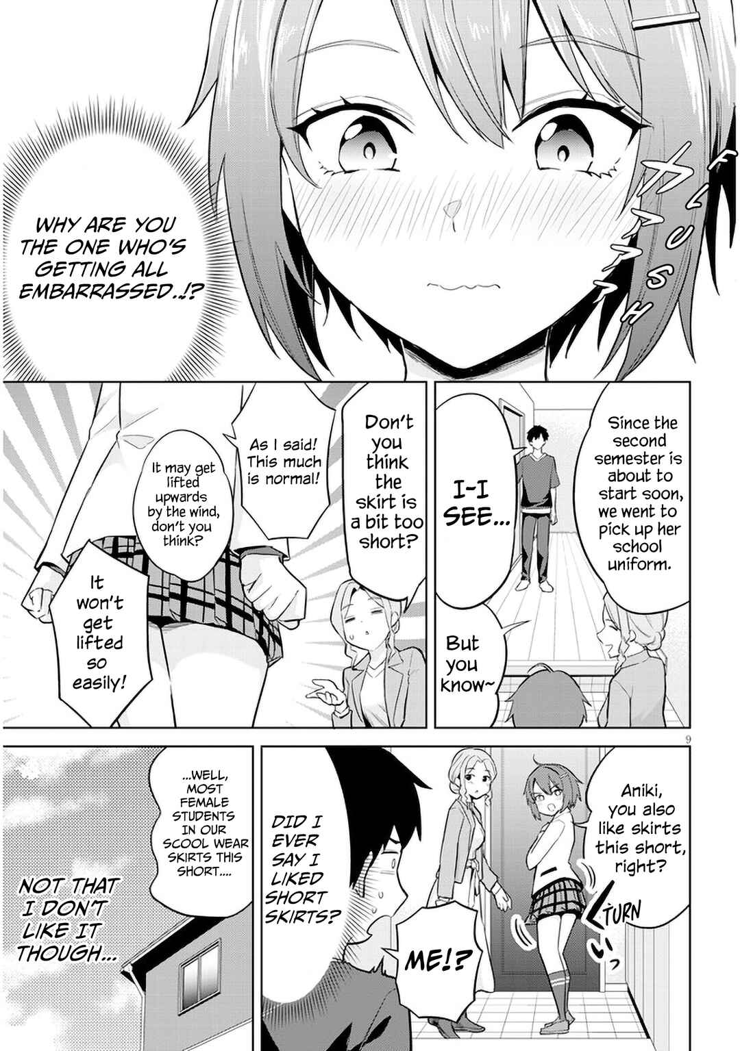Jitsu wa Imouto deshita. ~Saikin Dekita Giri no Otouto no Kyorikan ga Yatara Chikai Wake~ Chapter 6 - Page 9