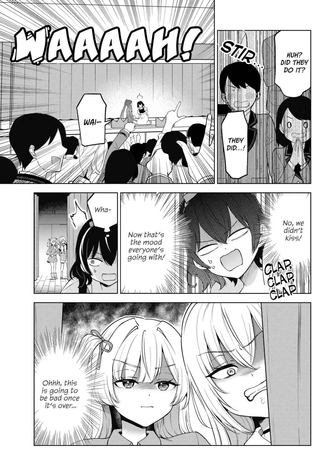 Inkya no Ore ga Sekigae de S-kyuu Bishoujo ni Kakomaretara Himitsu no Kankei ga Hajimatta. Chapter 13 - Page 13