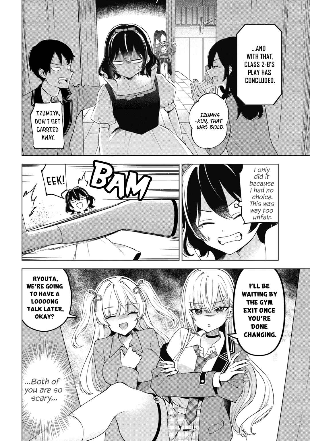 Inkya no Ore ga Sekigae de S-kyuu Bishoujo ni Kakomaretara Himitsu no Kankei ga Hajimatta. Chapter 13 - Page 16