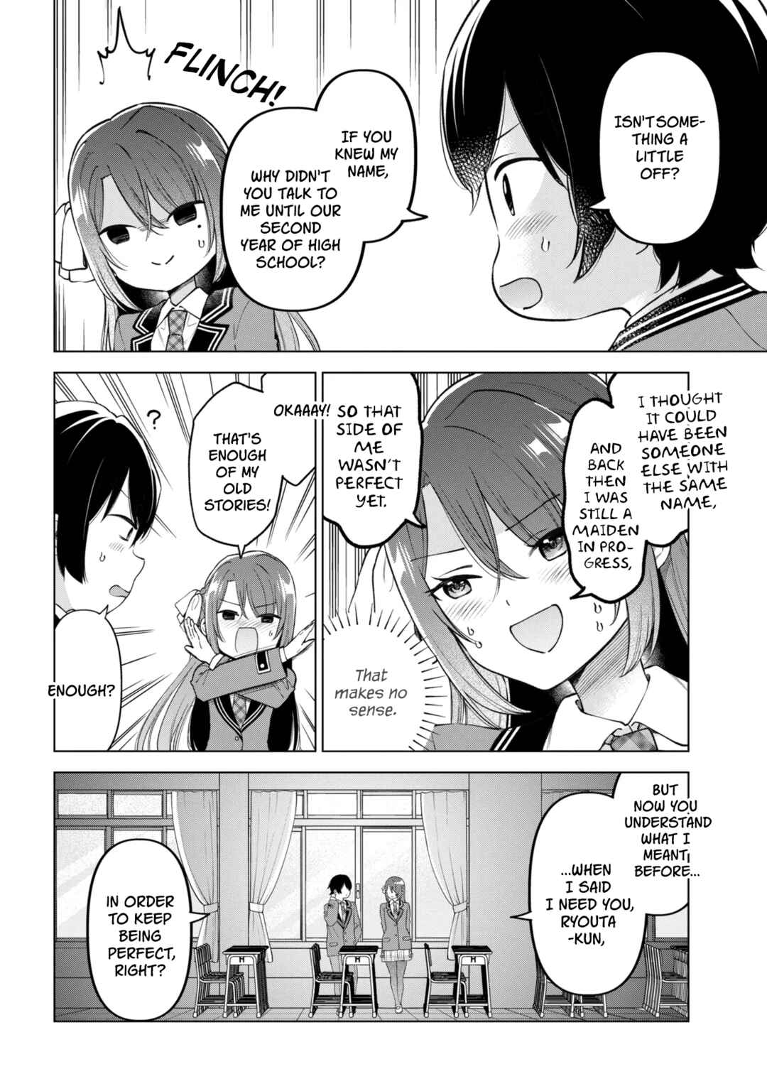 Inkya no Ore ga Sekigae de S-kyuu Bishoujo ni Kakomaretara Himitsu no Kankei ga Hajimatta. Chapter 13 - Page 28