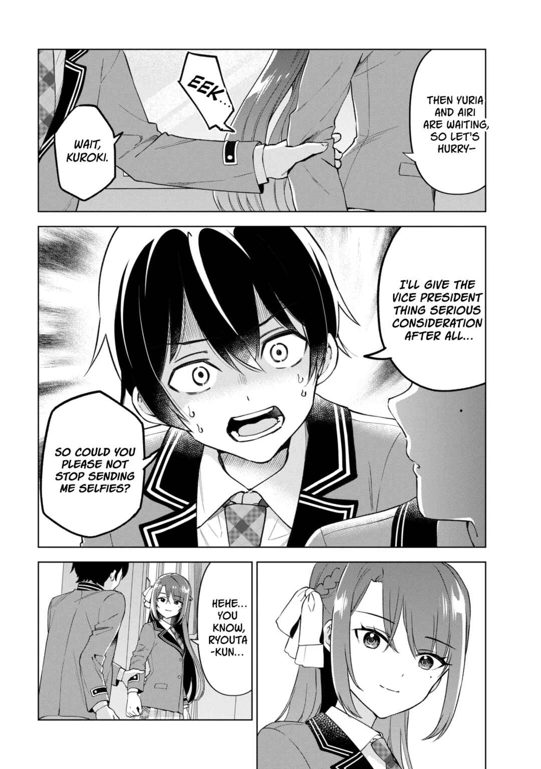 Inkya no Ore ga Sekigae de S-kyuu Bishoujo ni Kakomaretara Himitsu no Kankei ga Hajimatta. Chapter 13 - Page 42