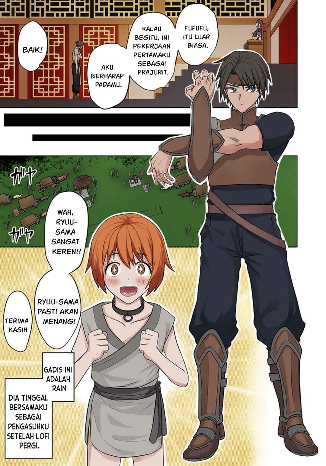 Dorei Senshi no Isekai Taneuma Seikatsu ~Mahou mo Bujutsu mo Saikyou Dashi Harem made!?~ Chapter 2 - Page 6