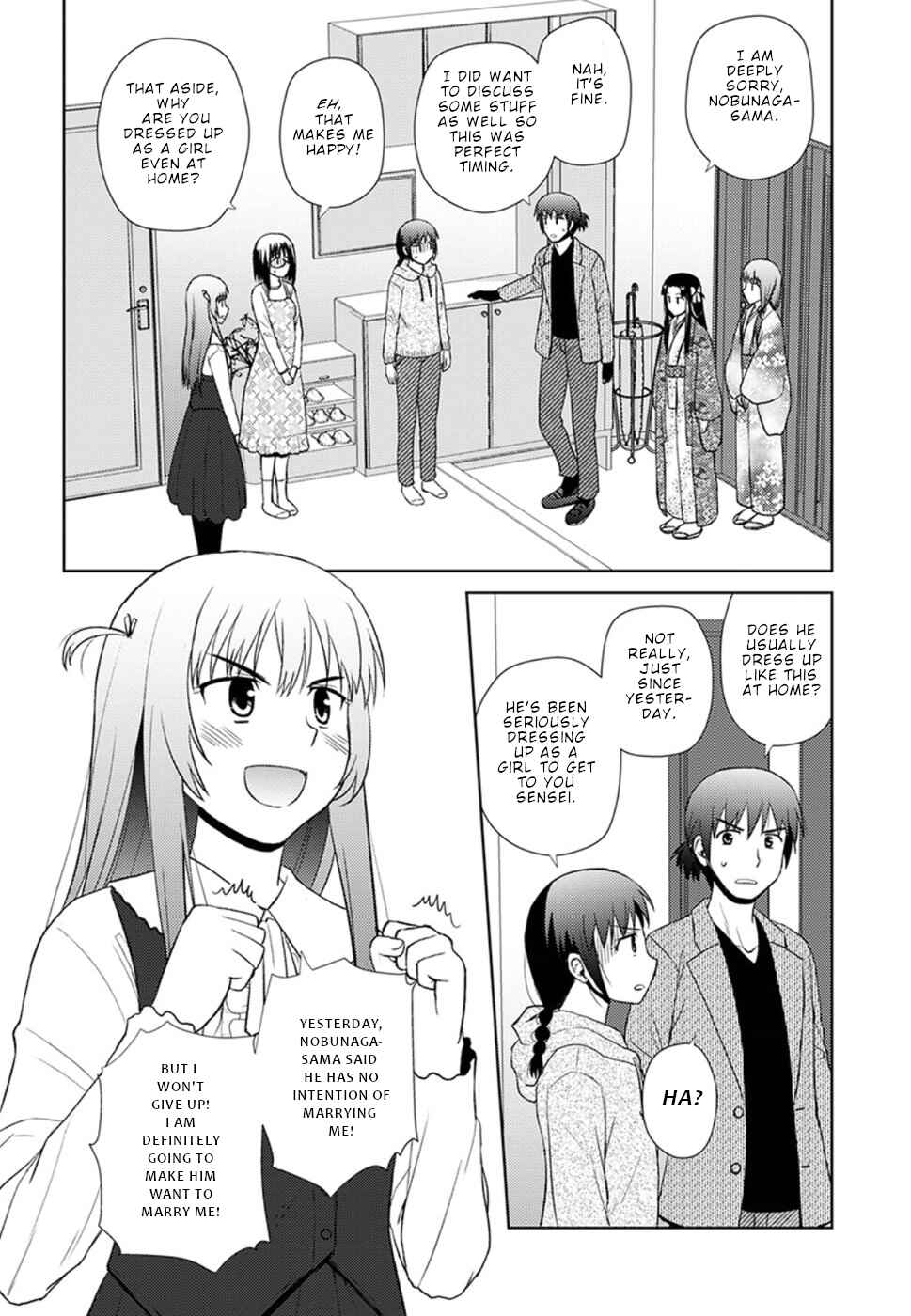 Nobunaga-sensei no Osanazuma Chapter 13 - Page 13