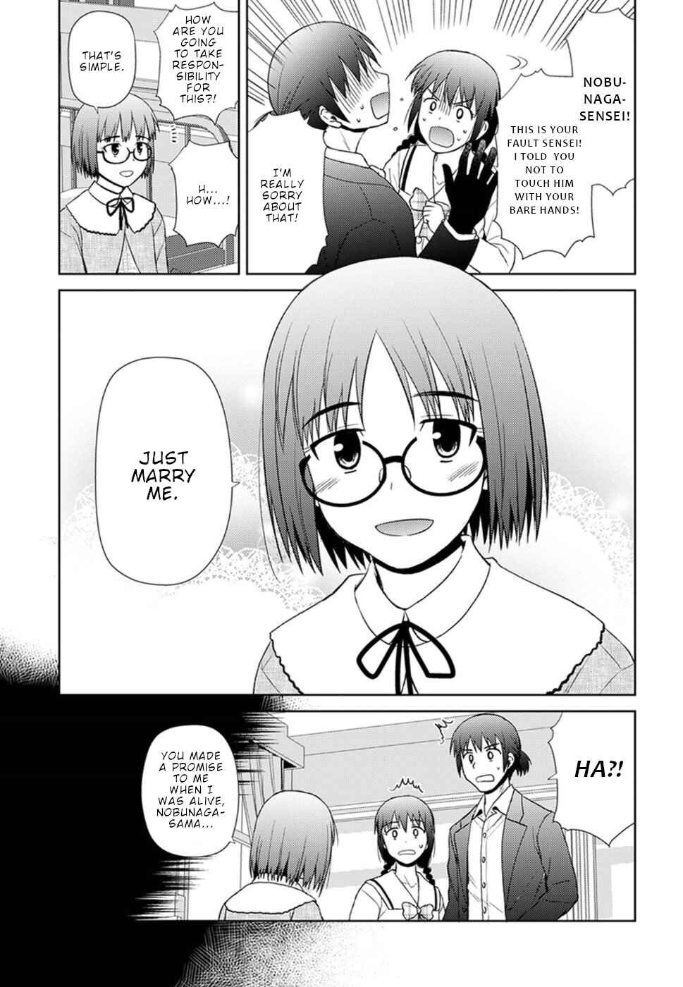 Nobunaga-sensei no Osanazuma Chapter 13 - Page 8