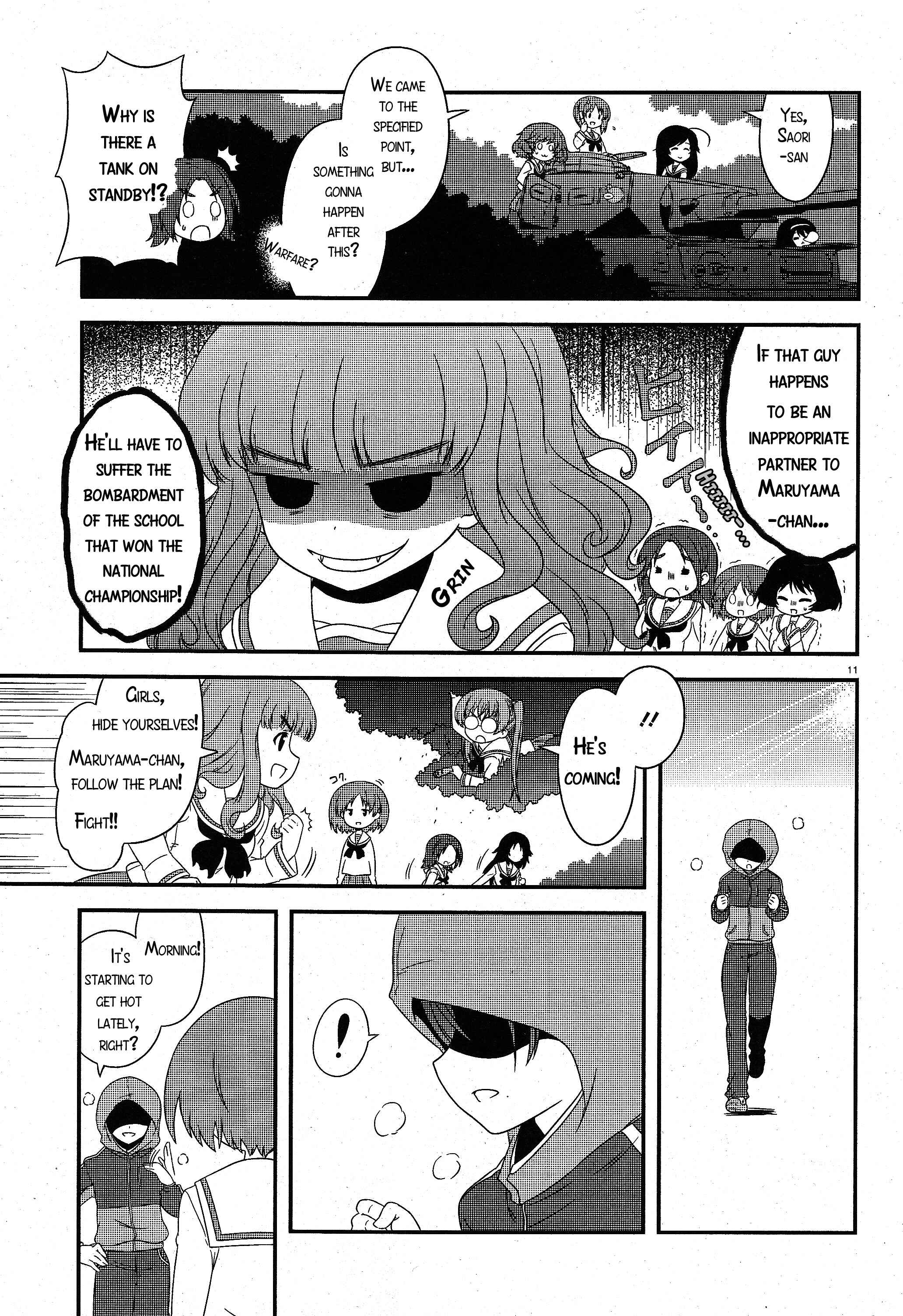 GIRLS und PANZER - Motto Love Love Sakusen desu! Chapter 15 - Page 11
