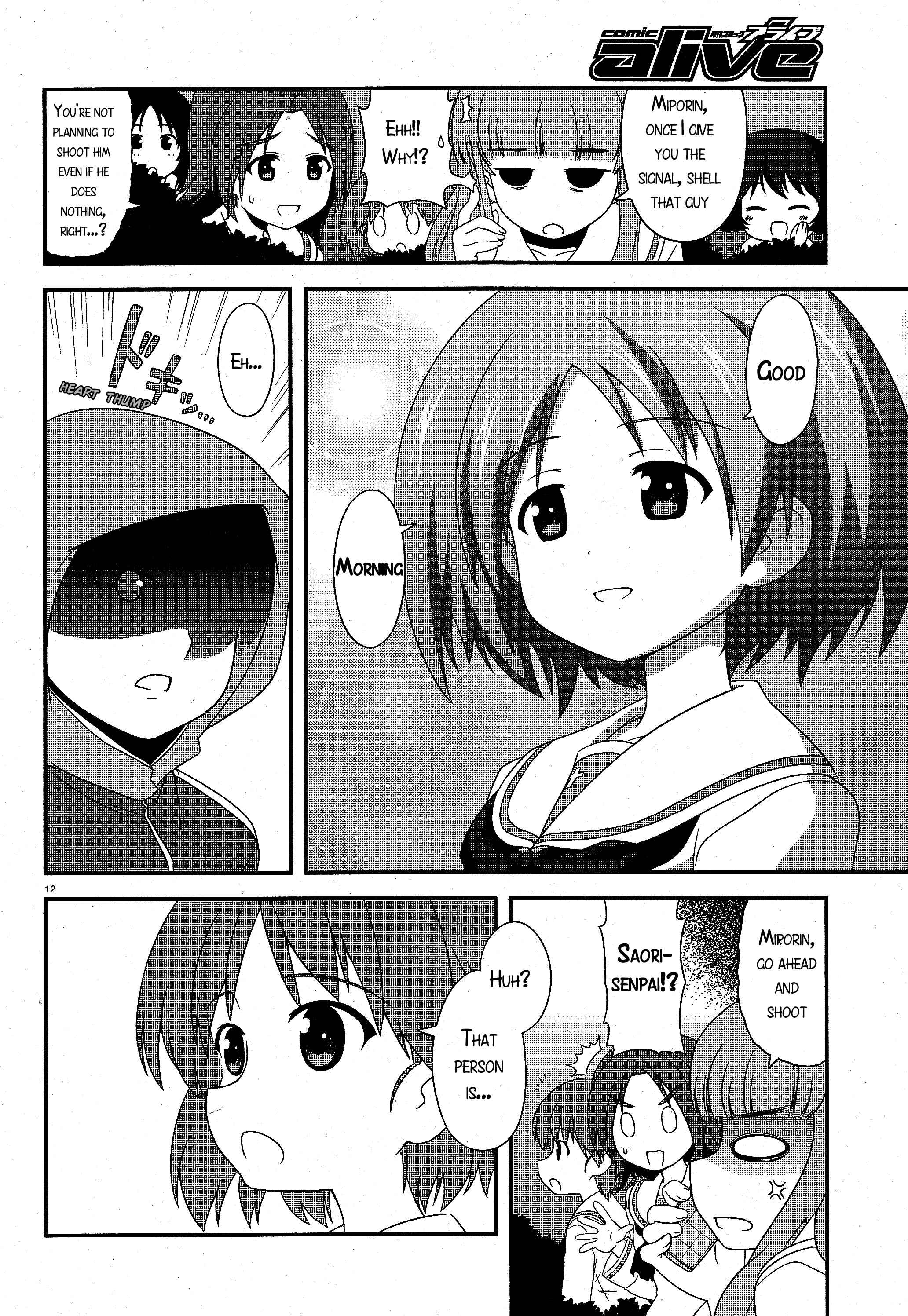 GIRLS und PANZER - Motto Love Love Sakusen desu! Chapter 15 - Page 12