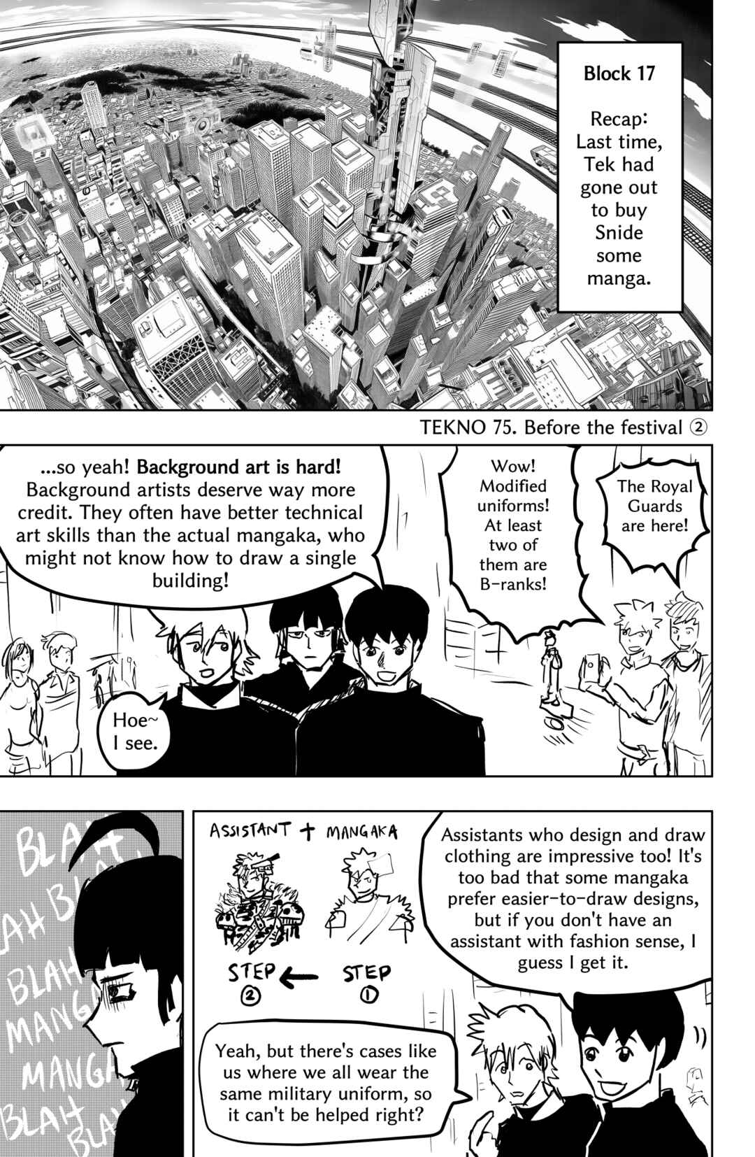 TEKNO: Sci-Fi Shonen Manga! Chapter 75 - Page 1