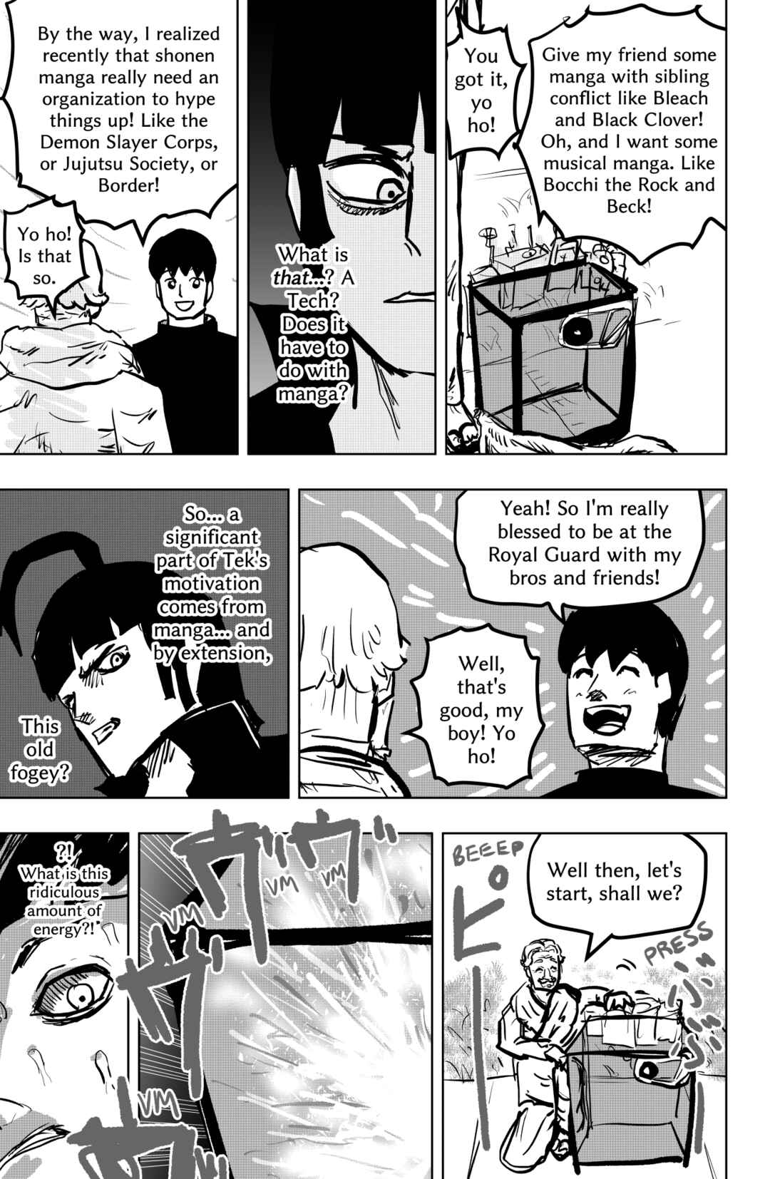 TEKNO: Sci-Fi Shonen Manga! Chapter 75 - Page 3