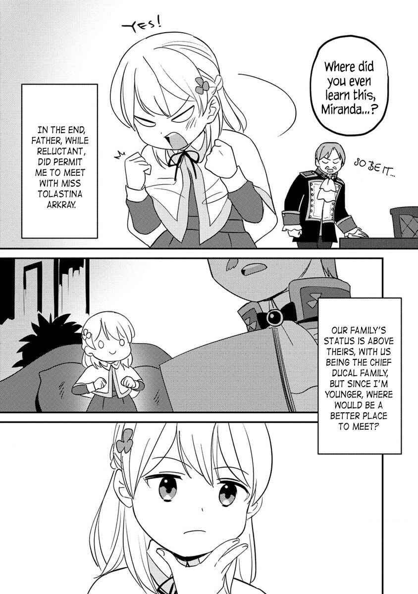Koushaku Reijou ni Tensei shiteshimatta node, Mental Otome na Ore wa, Zenryoku de Onnanoko wo Tanoshimimasu Chapter 14.2 - Page 9
