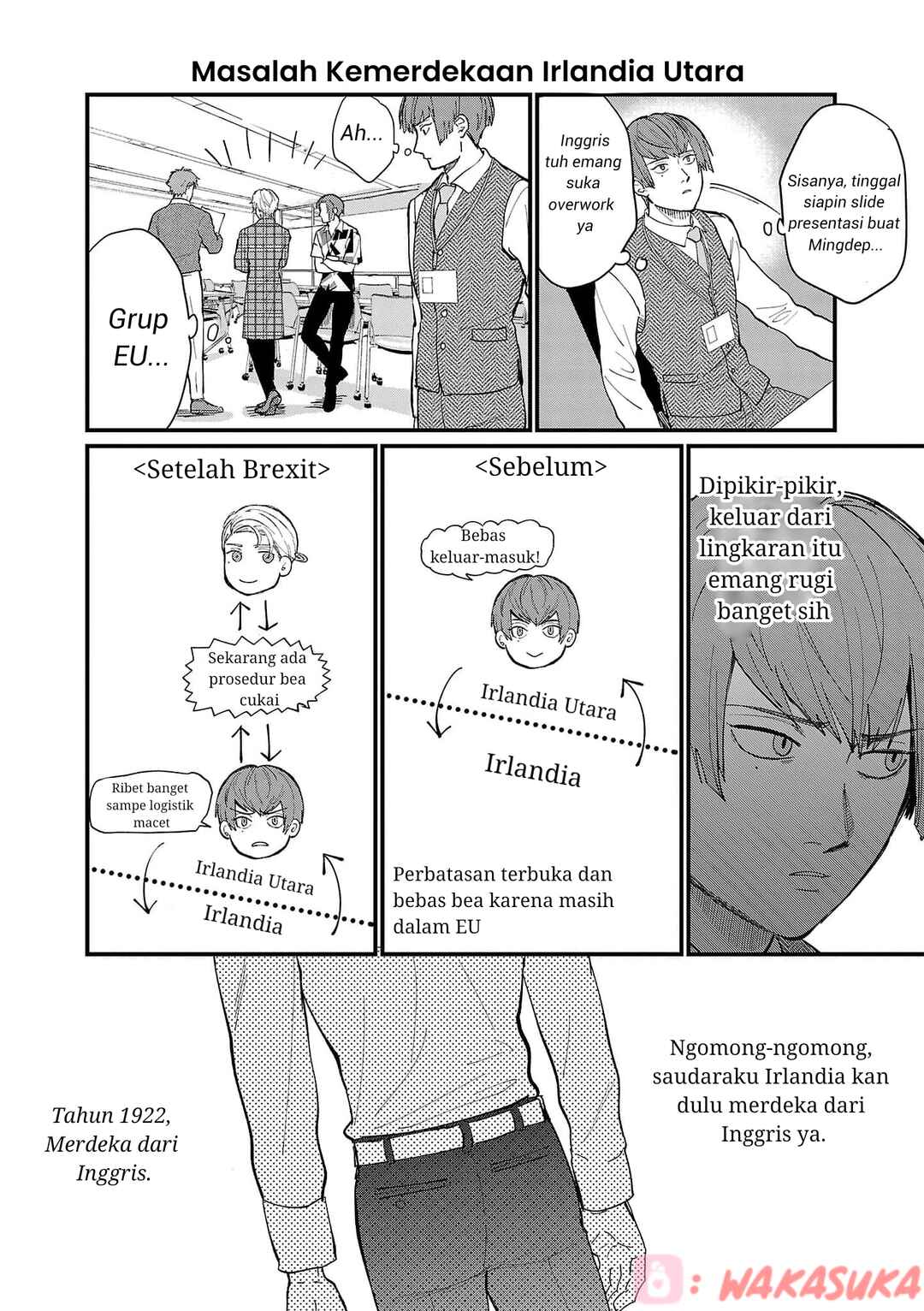 Chiseigaku Boys ~Koku ga Salaryman ni natte Hataraku Kaisha~ Chapter 25 - Page 10