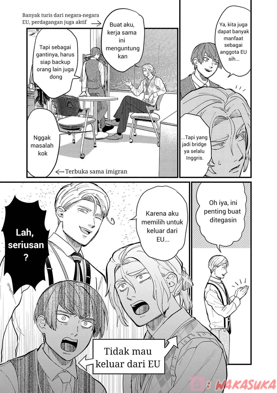 Chiseigaku Boys ~Koku ga Salaryman ni natte Hataraku Kaisha~ Chapter 25 - Page 5