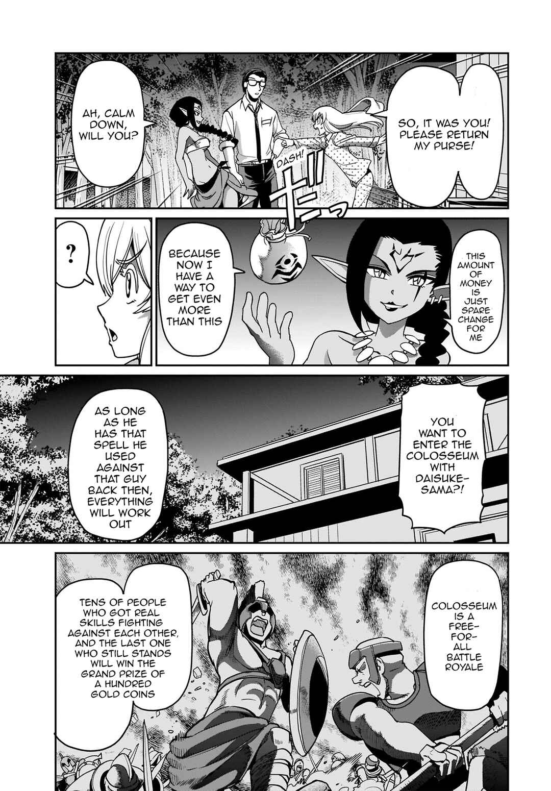 Isekai Shoukan Ojisan no Juu Musou Life ~Sabage-zuki Salaryman wa Kaisha Owari ni Isekai e Chokki Suru~ Chapter 5 - Page 4