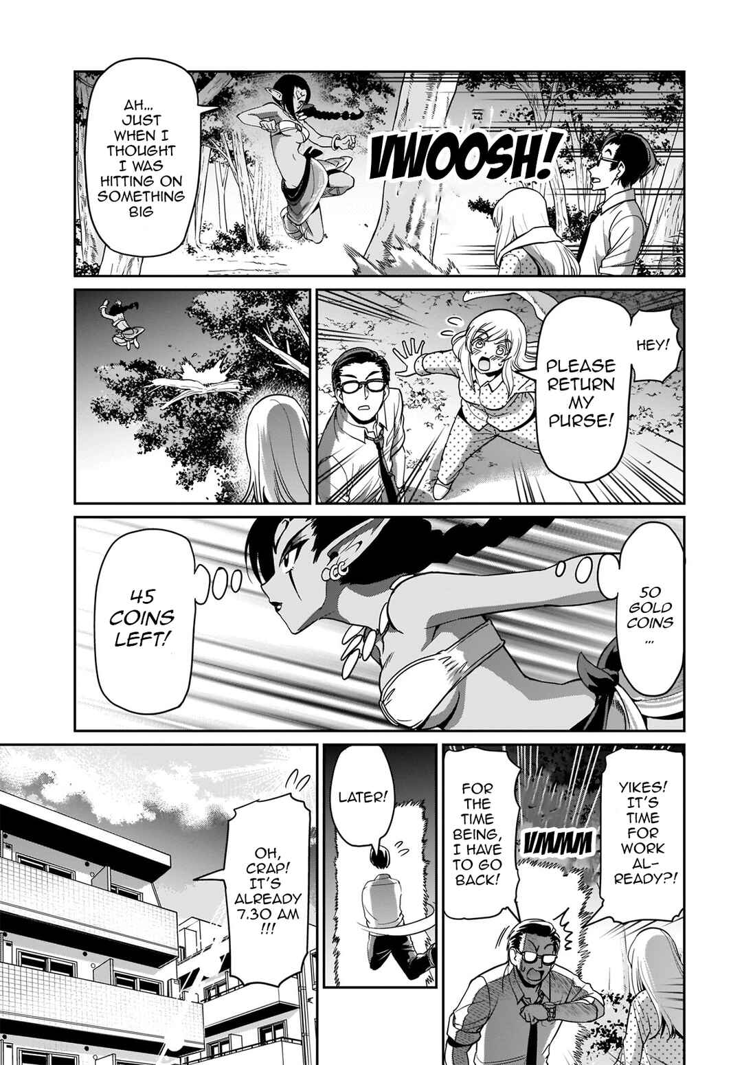 Isekai Shoukan Ojisan no Juu Musou Life ~Sabage-zuki Salaryman wa Kaisha Owari ni Isekai e Chokki Suru~ Chapter 5 - Page 8