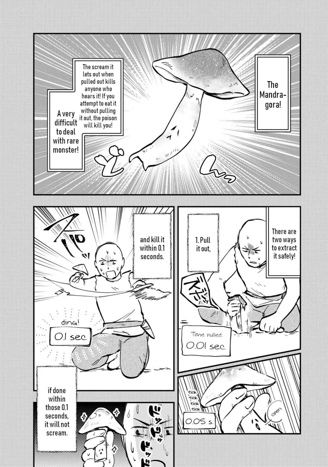 [Pakupaku desu wa] Tsuihou Sareta Ojou-sama no "Monster wo Taberu Hodo Tsuyoku Naru" Skill wa, 1-shoku de 1 Level Up Suru Zendai Mimon no Saikyou Skill deshita. 3-nichi de Jinrui Saikyou ni Narimashita wa! Chapter 7 - Page 1