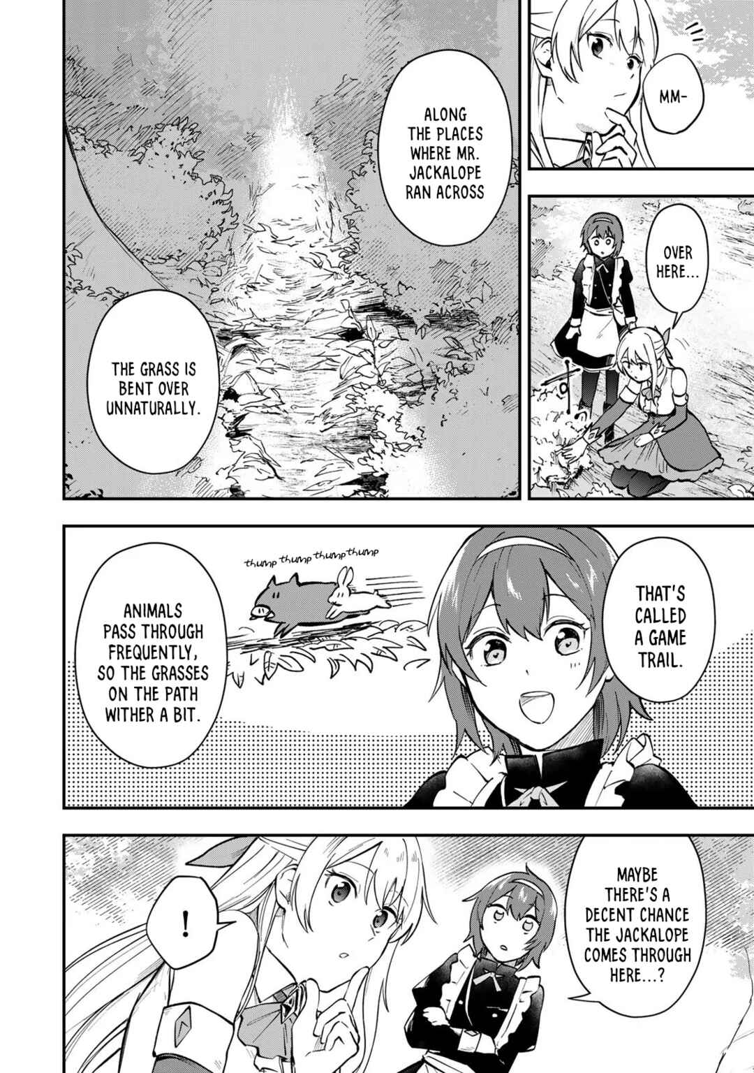 [Pakupaku desu wa] Tsuihou Sareta Ojou-sama no "Monster wo Taberu Hodo Tsuyoku Naru" Skill wa, 1-shoku de 1 Level Up Suru Zendai Mimon no Saikyou Skill deshita. 3-nichi de Jinrui Saikyou ni Narimashita wa! Chapter 7 - Page 22