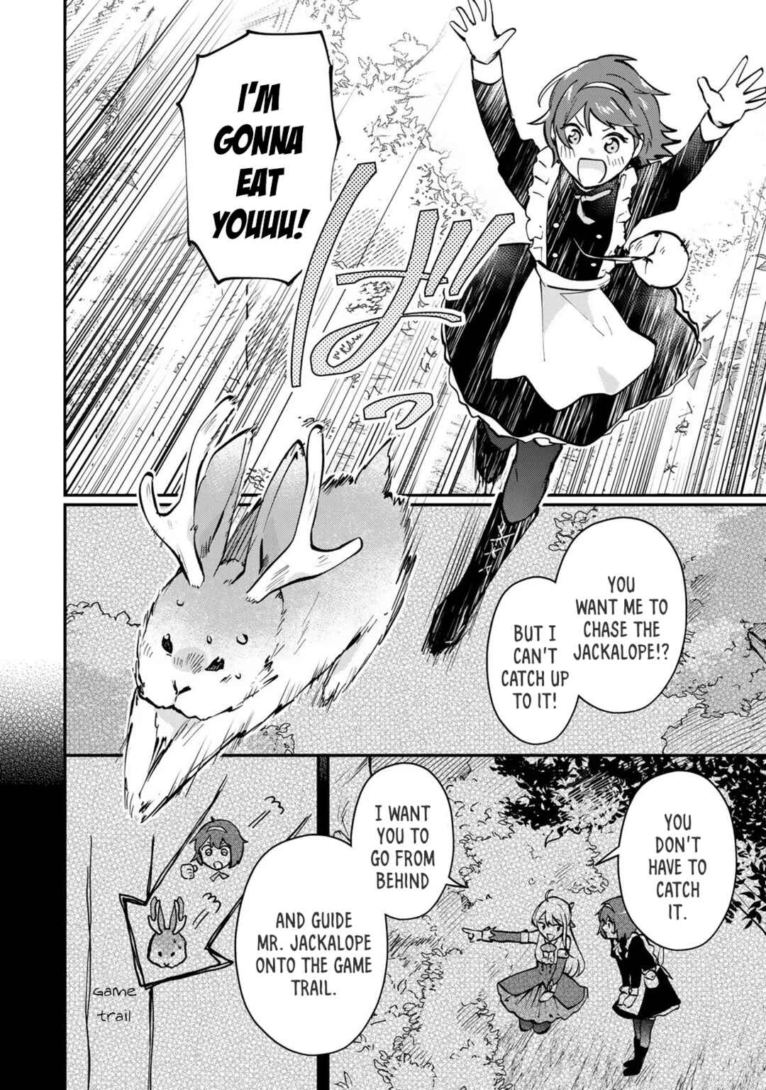 [Pakupaku desu wa] Tsuihou Sareta Ojou-sama no "Monster wo Taberu Hodo Tsuyoku Naru" Skill wa, 1-shoku de 1 Level Up Suru Zendai Mimon no Saikyou Skill deshita. 3-nichi de Jinrui Saikyou ni Narimashita wa! Chapter 7 - Page 24
