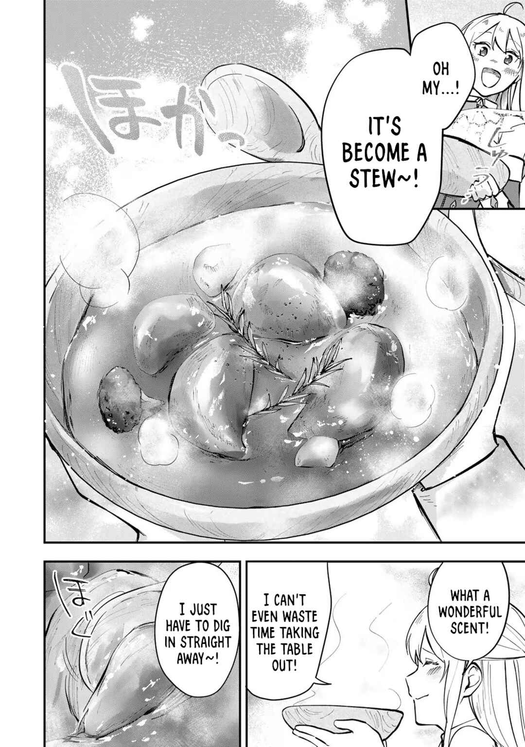 [Pakupaku desu wa] Tsuihou Sareta Ojou-sama no "Monster wo Taberu Hodo Tsuyoku Naru" Skill wa, 1-shoku de 1 Level Up Suru Zendai Mimon no Saikyou Skill deshita. 3-nichi de Jinrui Saikyou ni Narimashita wa! Chapter 7 - Page 29