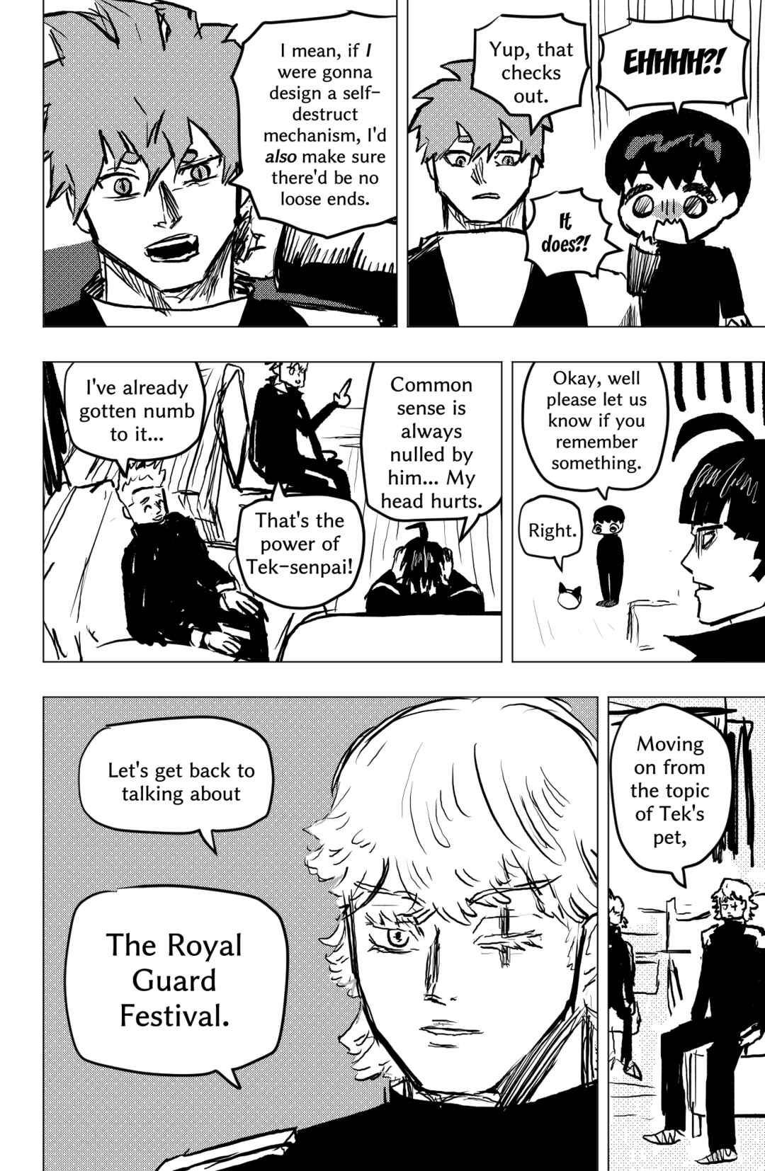 TEKNO: Sci-Fi Shonen Manga! Chapter 72 - Page 2